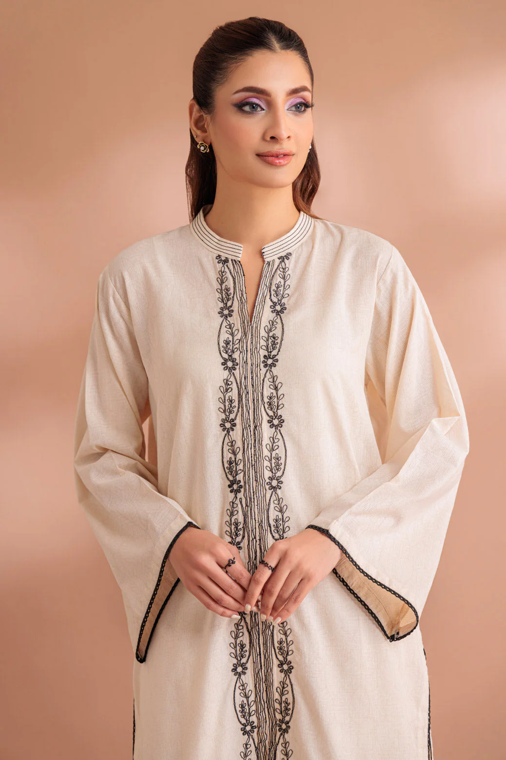 O-WHITE-JACQUARD-2 PIECE (SRLS232P57) - Image 2