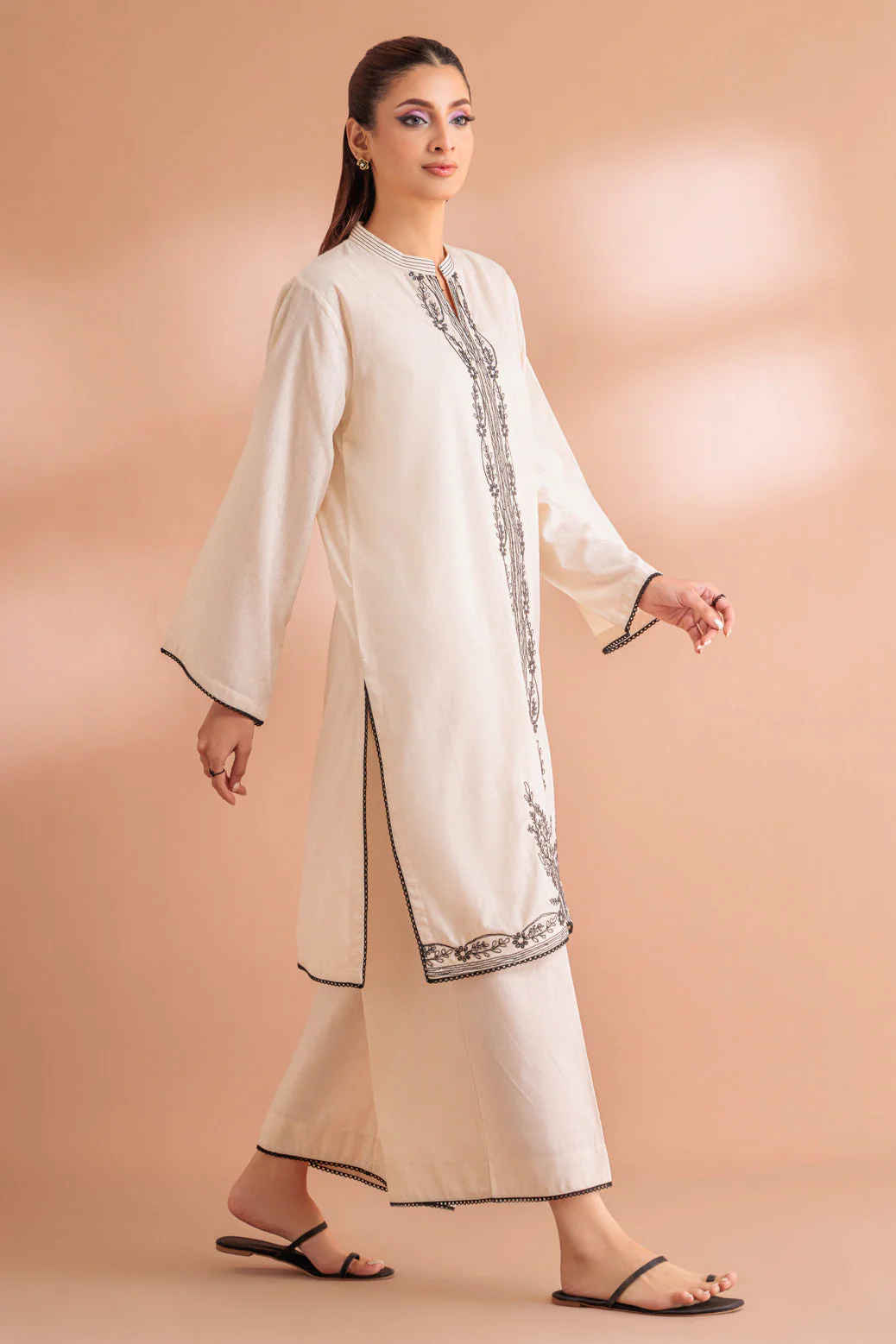 O-WHITE-JACQUARD-2 PIECE (SRLS232P57) - Image 3