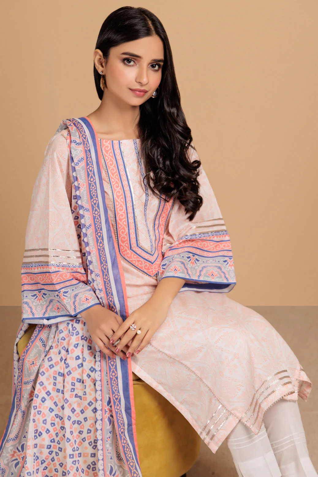 O-WHITE-LAWN-2 PIECE (SRS232P14) - Image 3