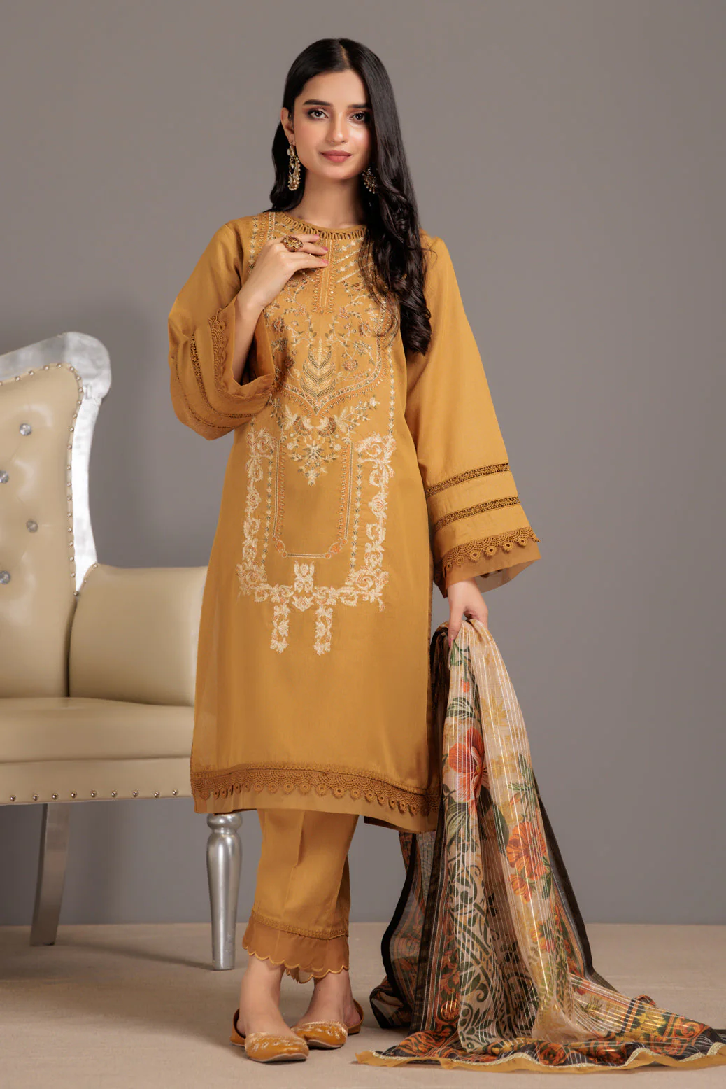OCHRE-KARANDI-3 PIECE (HR2W223P03) - Image 3