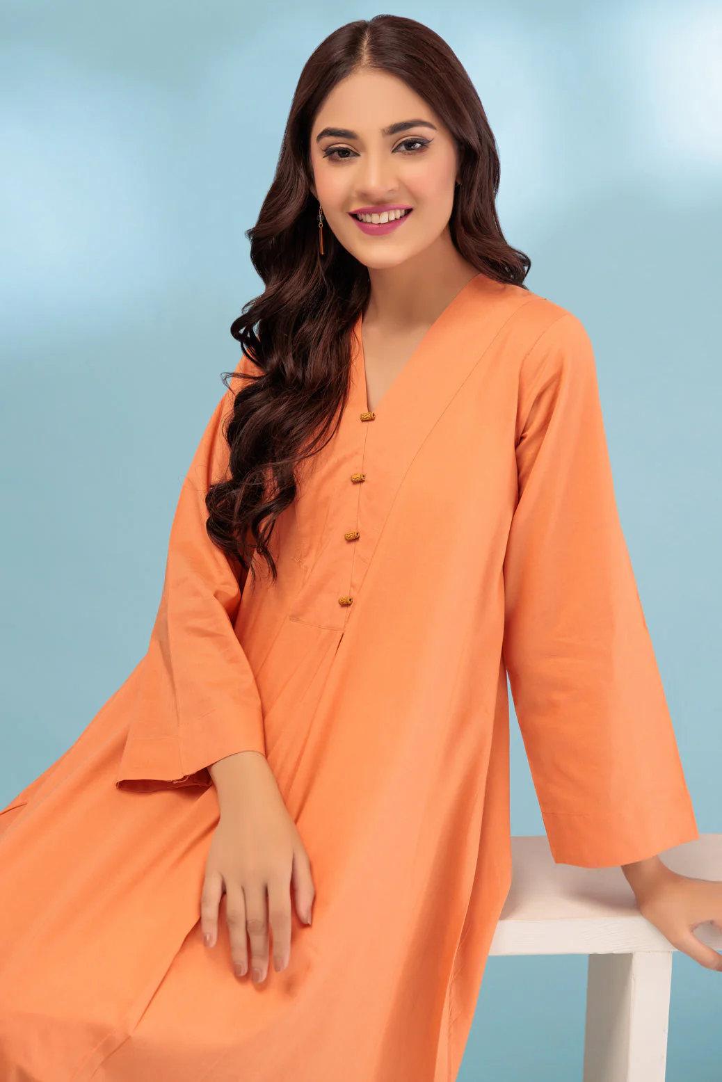 ORANGE-CAMBRIC-1 PIECE (SRLS231P03) - Image 2