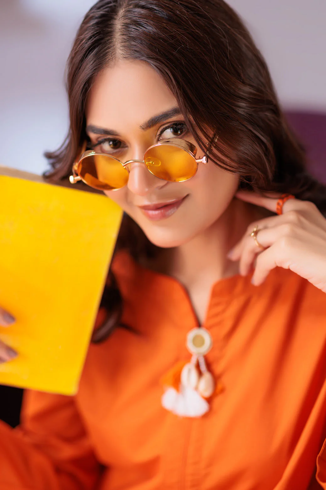 ORANGE-CAMBRIC-2 PIECE (SSS232P56) - Image 2