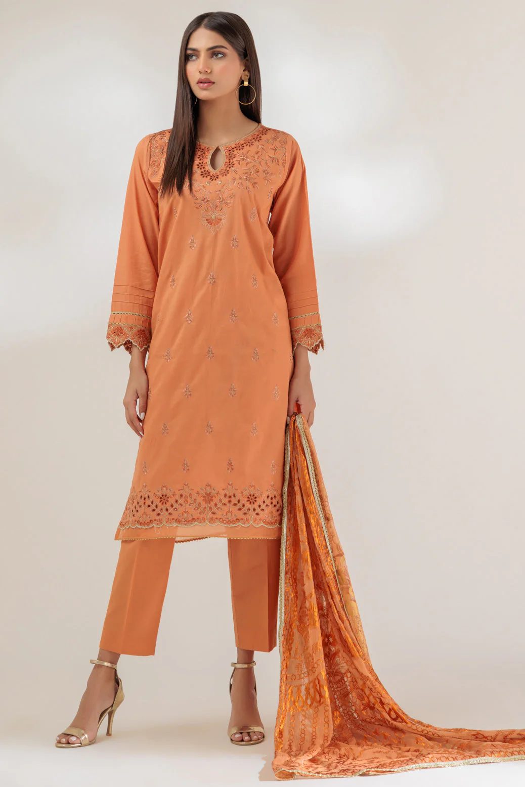 ORANGE-CAMBRIC-3 PIECE (BSHS233P19) - Image 2
