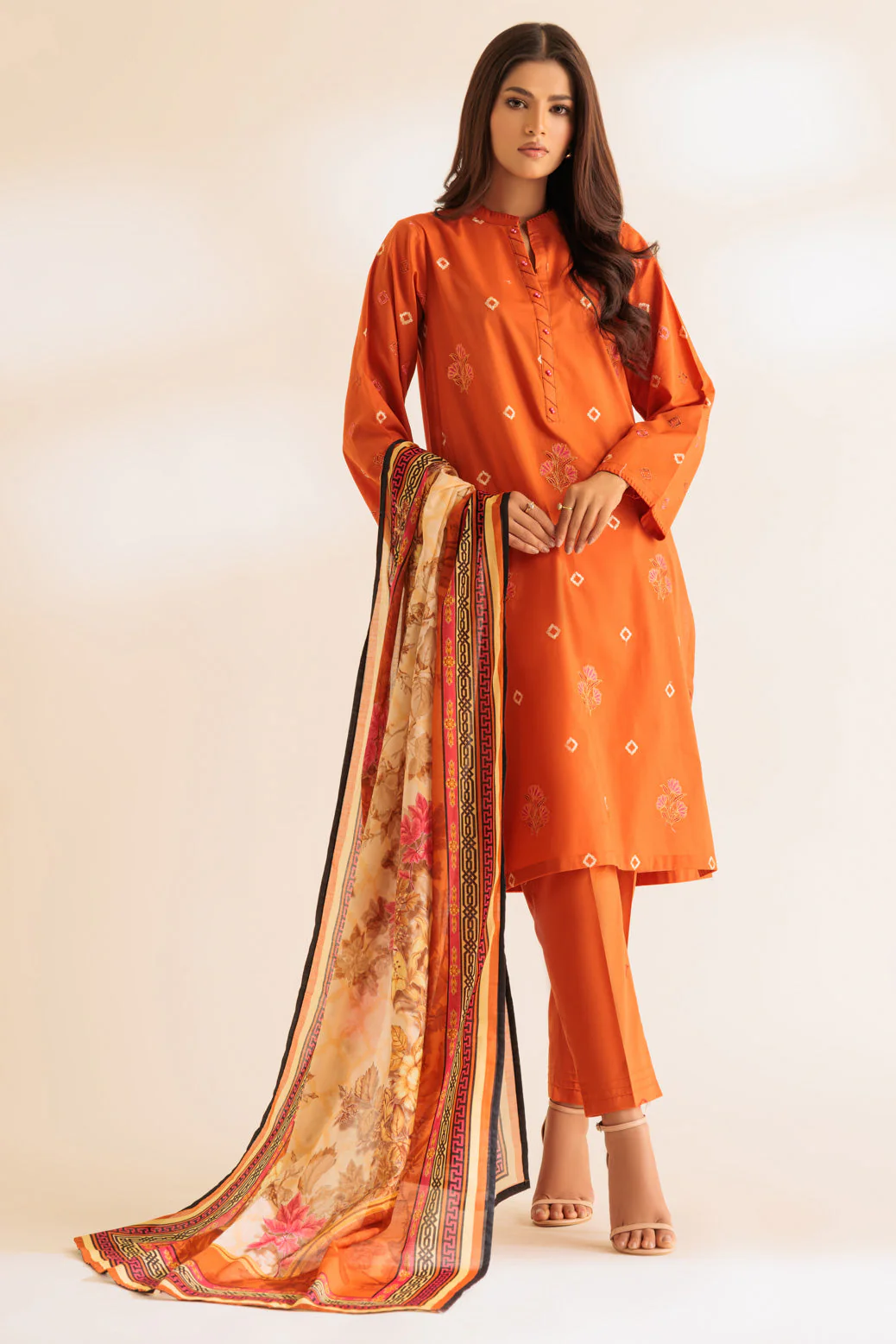 ORANGE-CAMBRIC-3 PIECE (SS2243P33) - Image 3