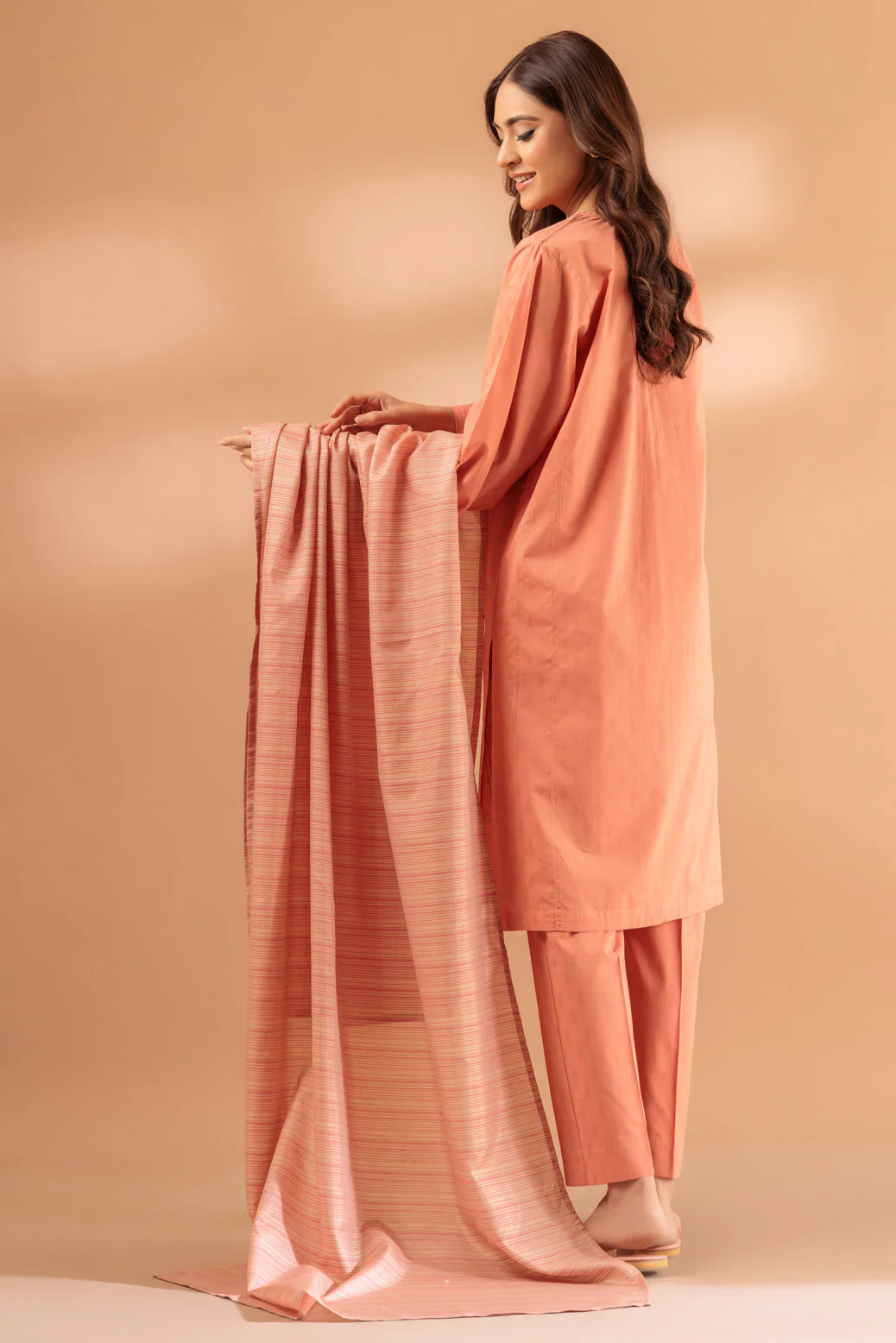 ORANGE-JACQUARD-3 PIECE (SS2243P109) - Image 5