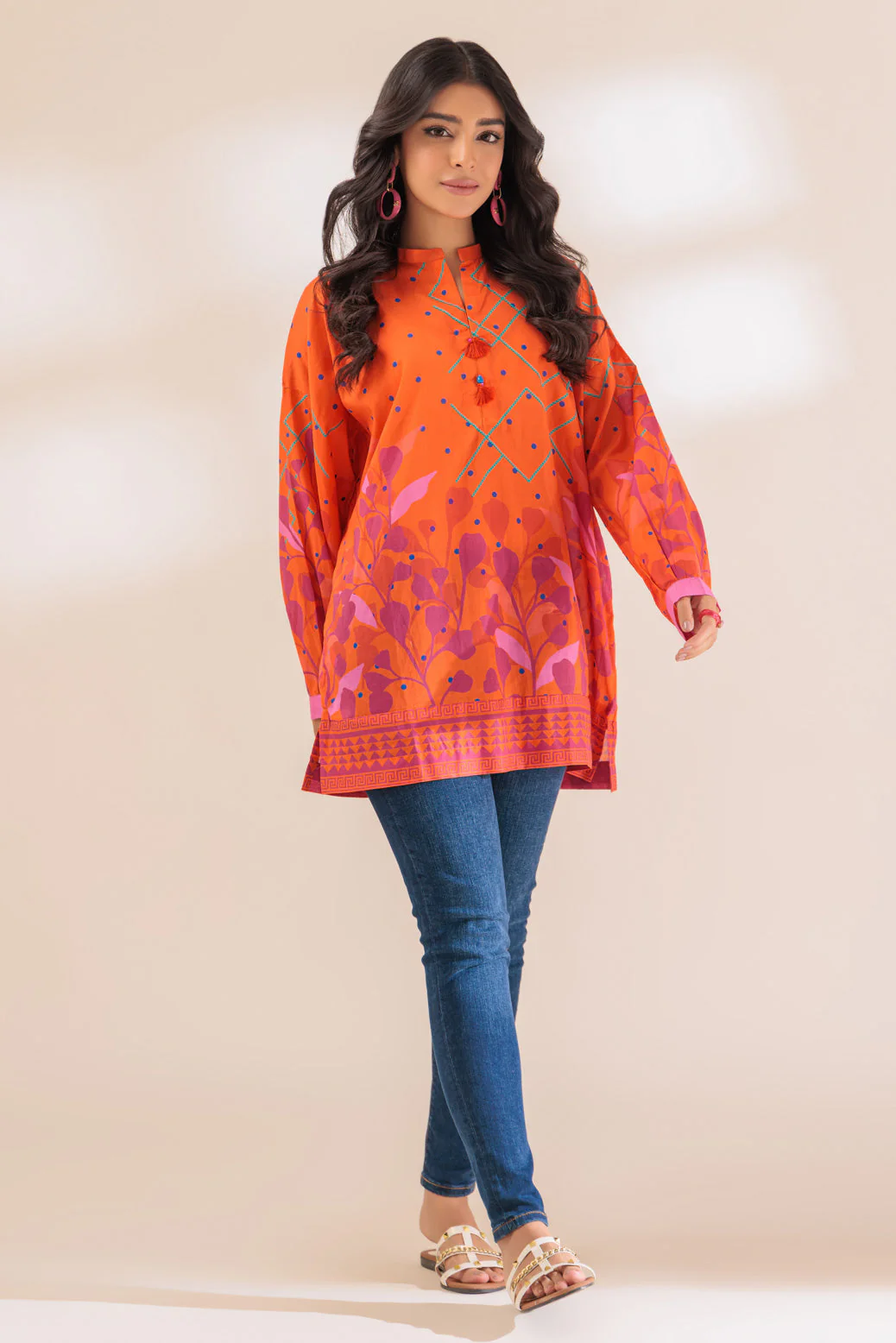 ORANGE-LAWN-1 PIECE (RAK231P14) - Image 2