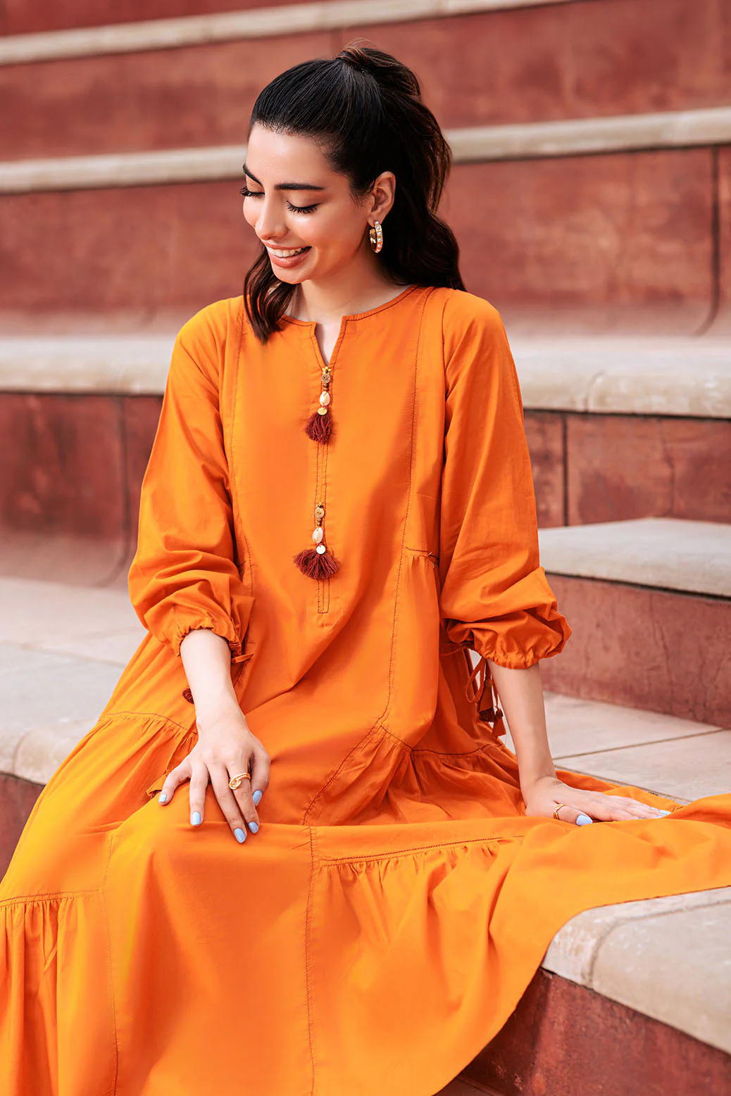 ORANGE-LAWN-1 PIECE (SSS231P22) - Image 4