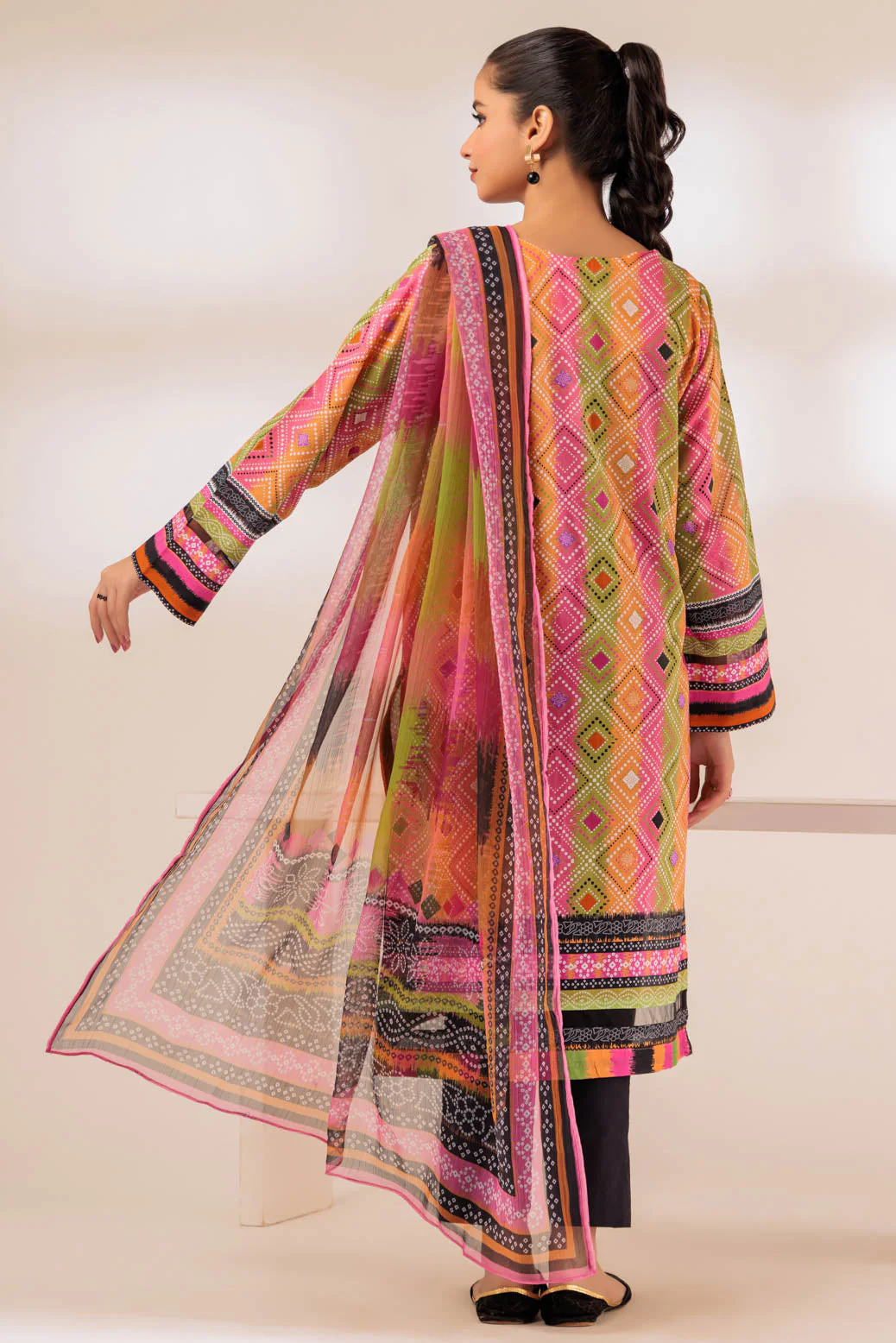 ORANGE-LAWN-2 PIECE (SAS232P01) - Image 4
