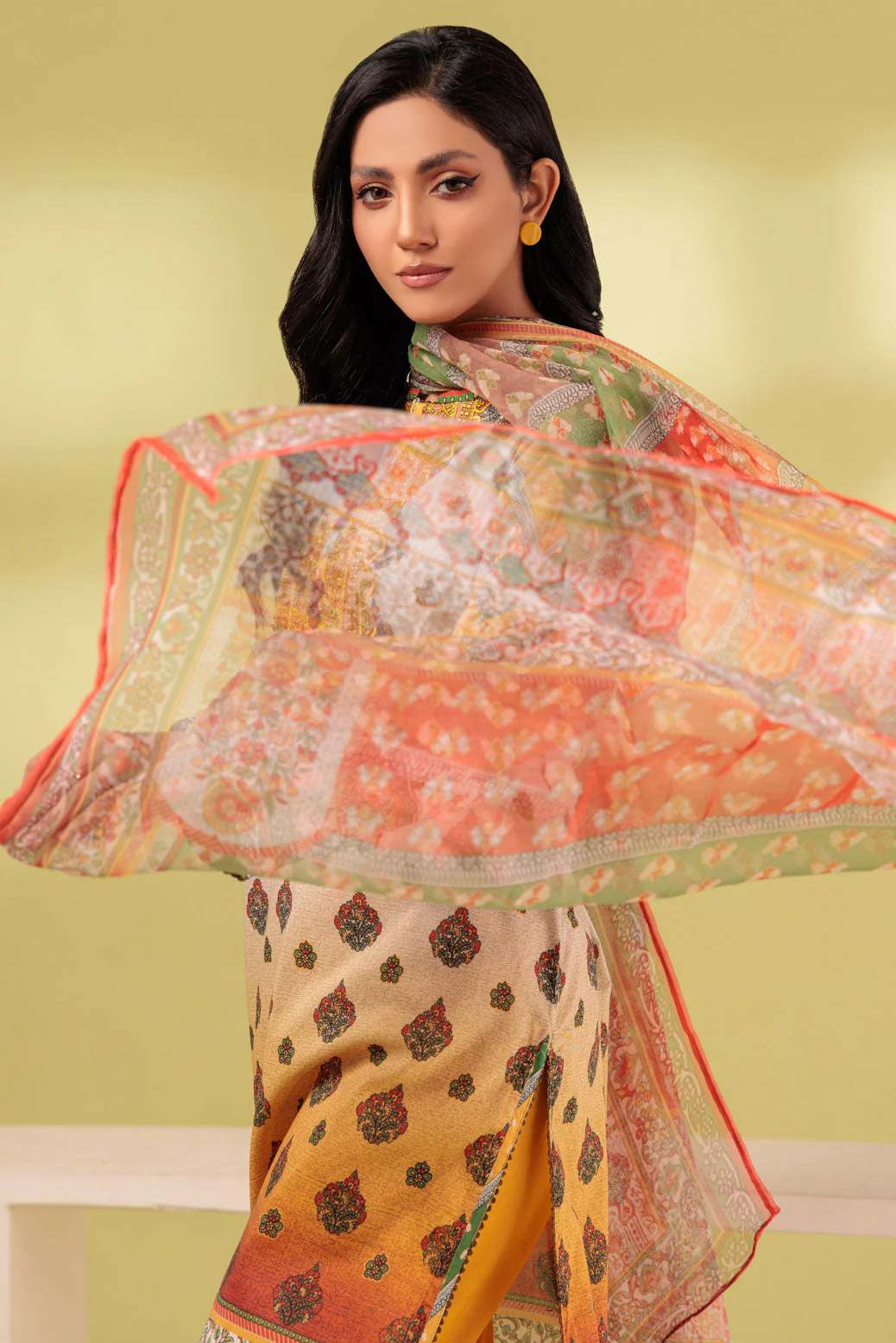ORANGE-LAWN-3 PIECE (SAS233P69) - Image 2