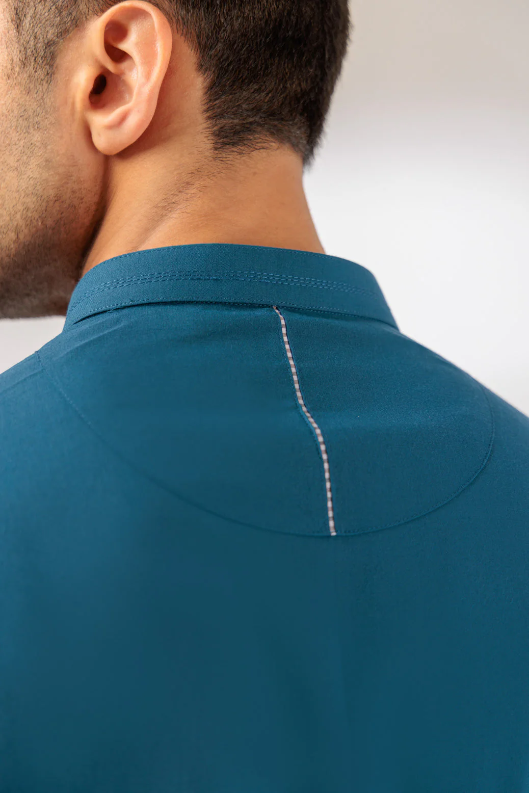 OX-BLUE-BLENDED-KURTA SHALWAR - (KSRR24-001) - Image 5
