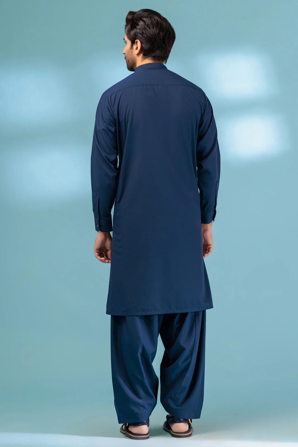 OXFORD-BLENDED-KURTA SHALWAR - (KSRB23-017) - Image 2