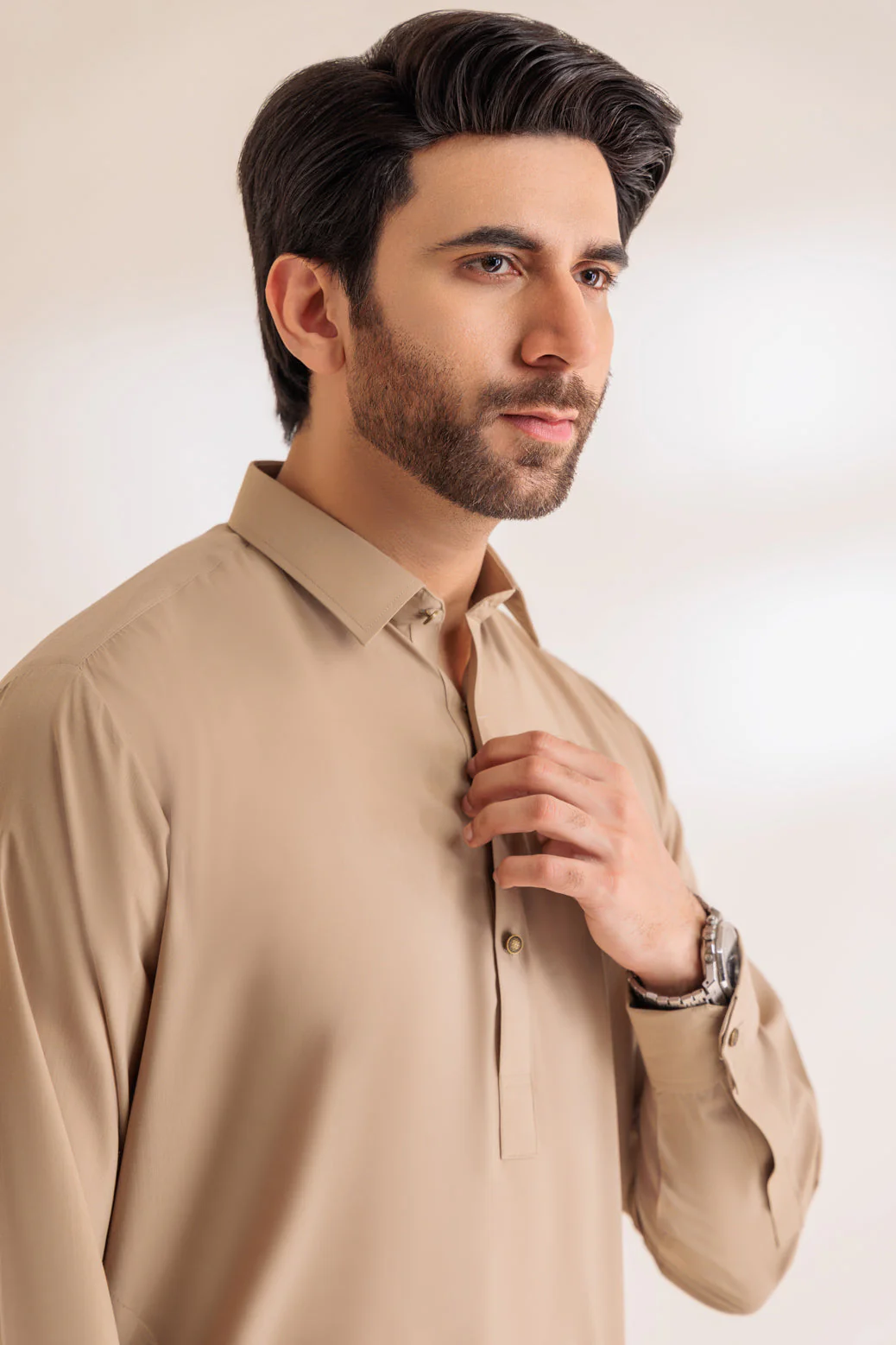 OYESTER-BLENDED-KURTA SHALWAR - (KSRS24-010) - Image 3