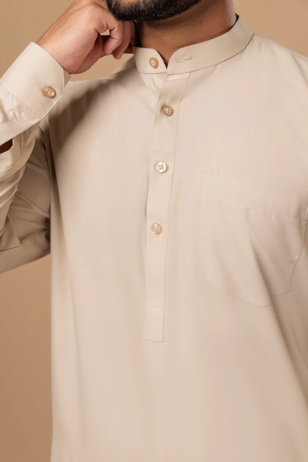 P-BLUE-BLENDED-SHALWAR SUIT- (GSBS23-010) - Image 2