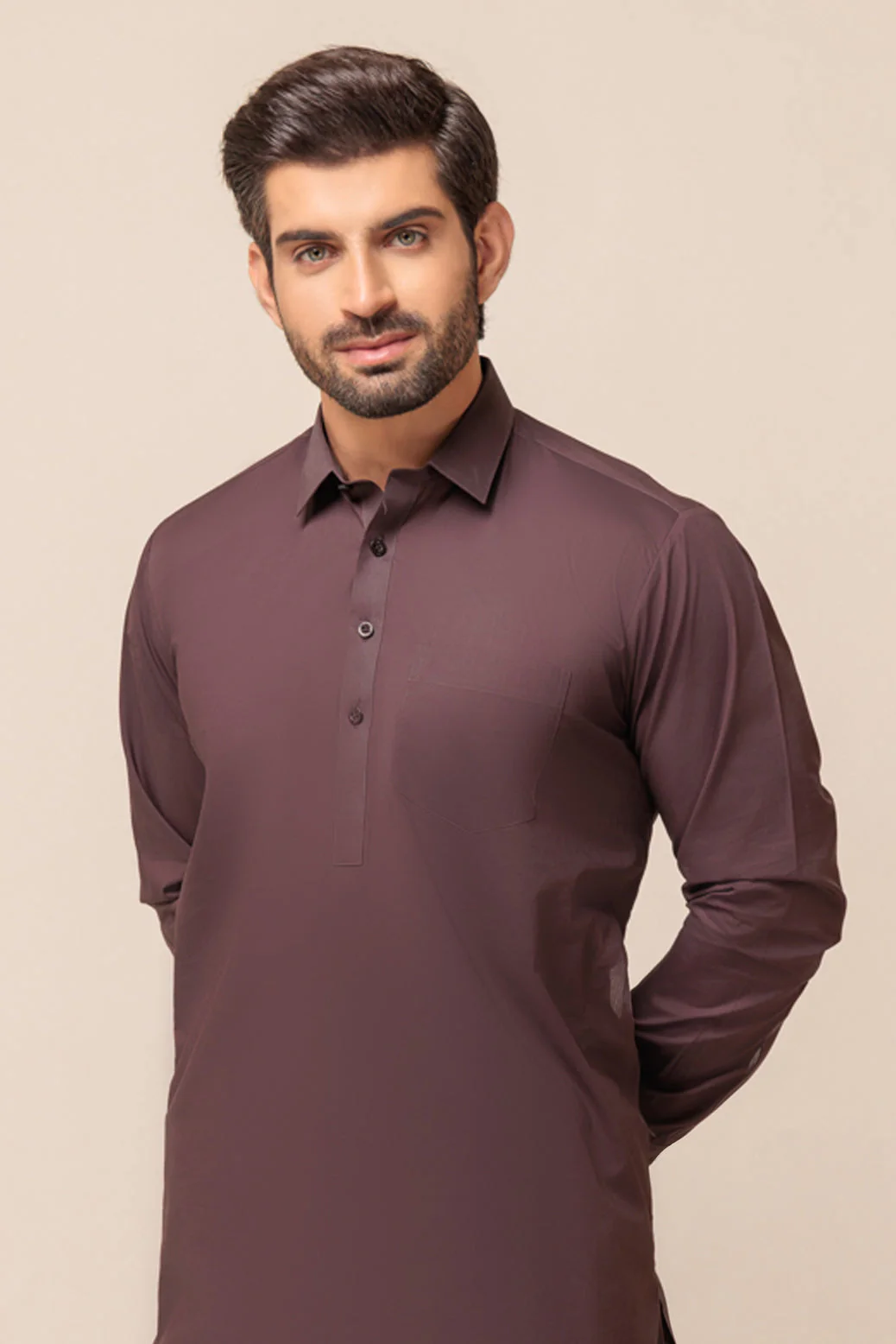 P-BLUE-BLENDED-SHALWAR SUIT - (GSSR23-006) - Image 4