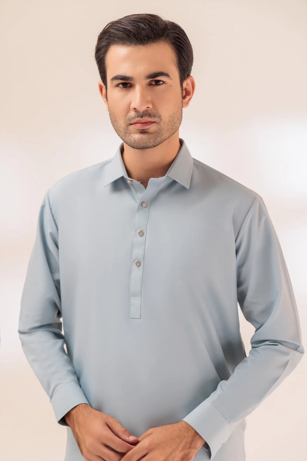P-BLUE-BLENDED-SHALWAR SUIT - (GSSW23-040) - Image 2
