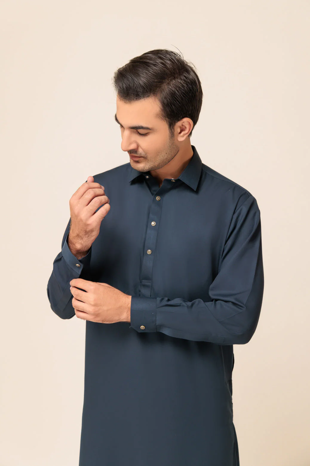 P-BLUE-BLENDED-SHALWAR SUIT - (GSSW23-085) - Image 2