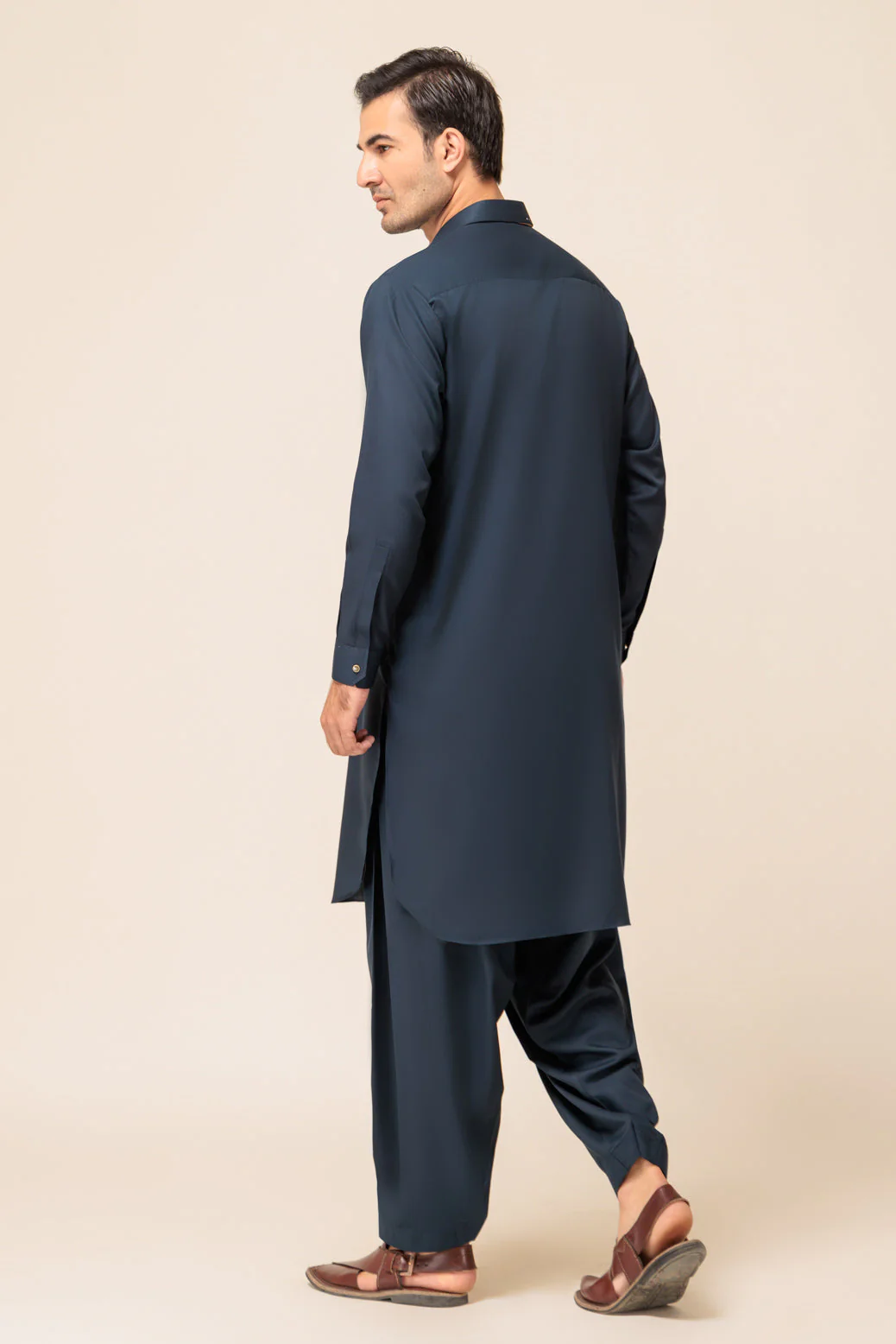 P-BLUE-BLENDED-SHALWAR SUIT - (GSSW23-085) - Image 4
