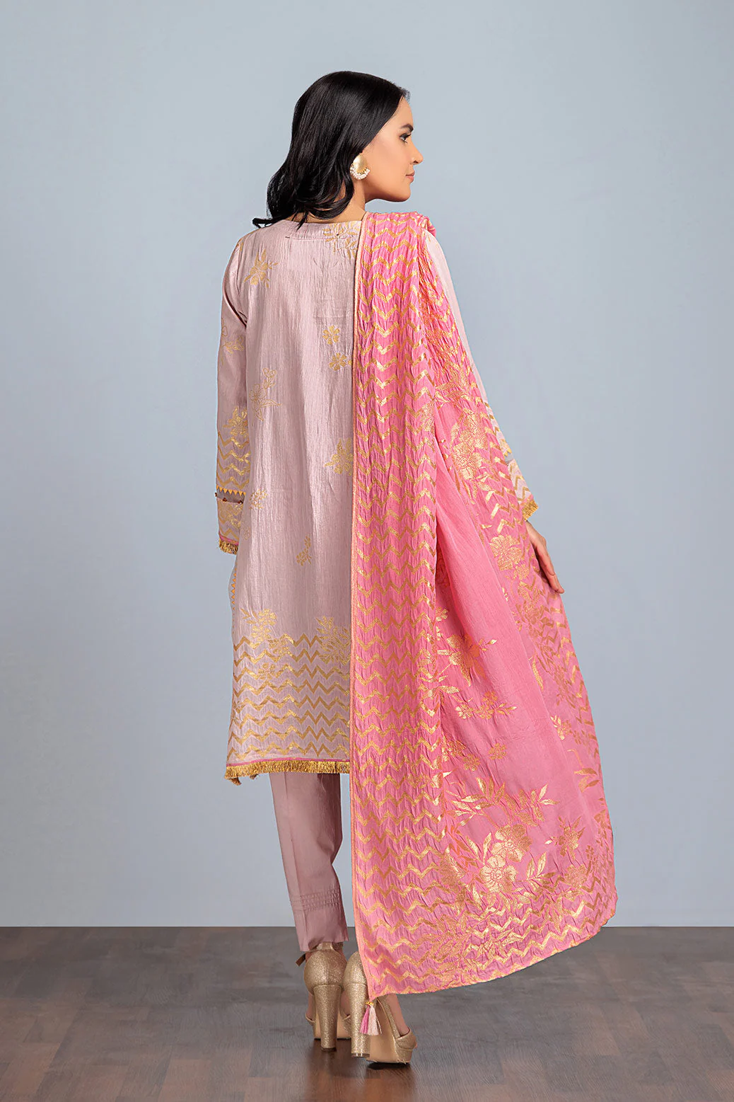 P-PINK-JACQUARD-3 PIECE (PWJ2233P11) - Image 5