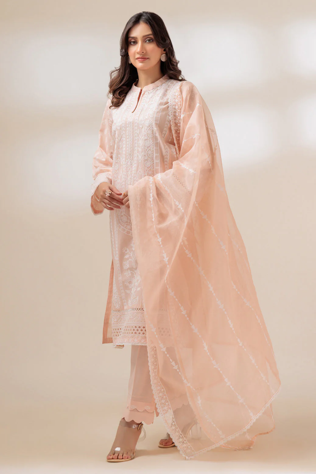 PEACH-CAMBRIC-3 PIECE (BSSS233P06) - Image 3