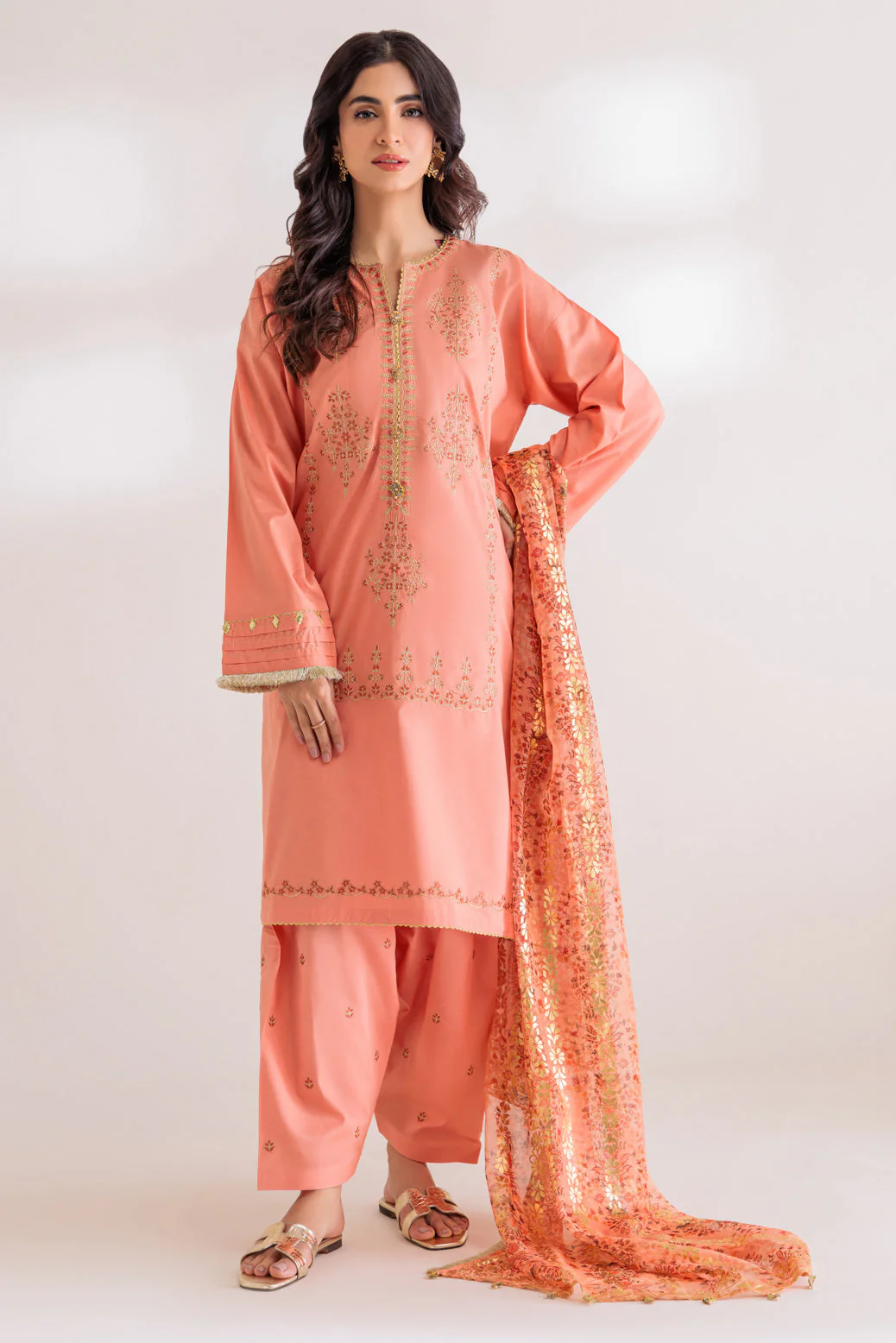 PEACH-CAMBRIC-3 PIECE (PWS5233P60) - Image 3