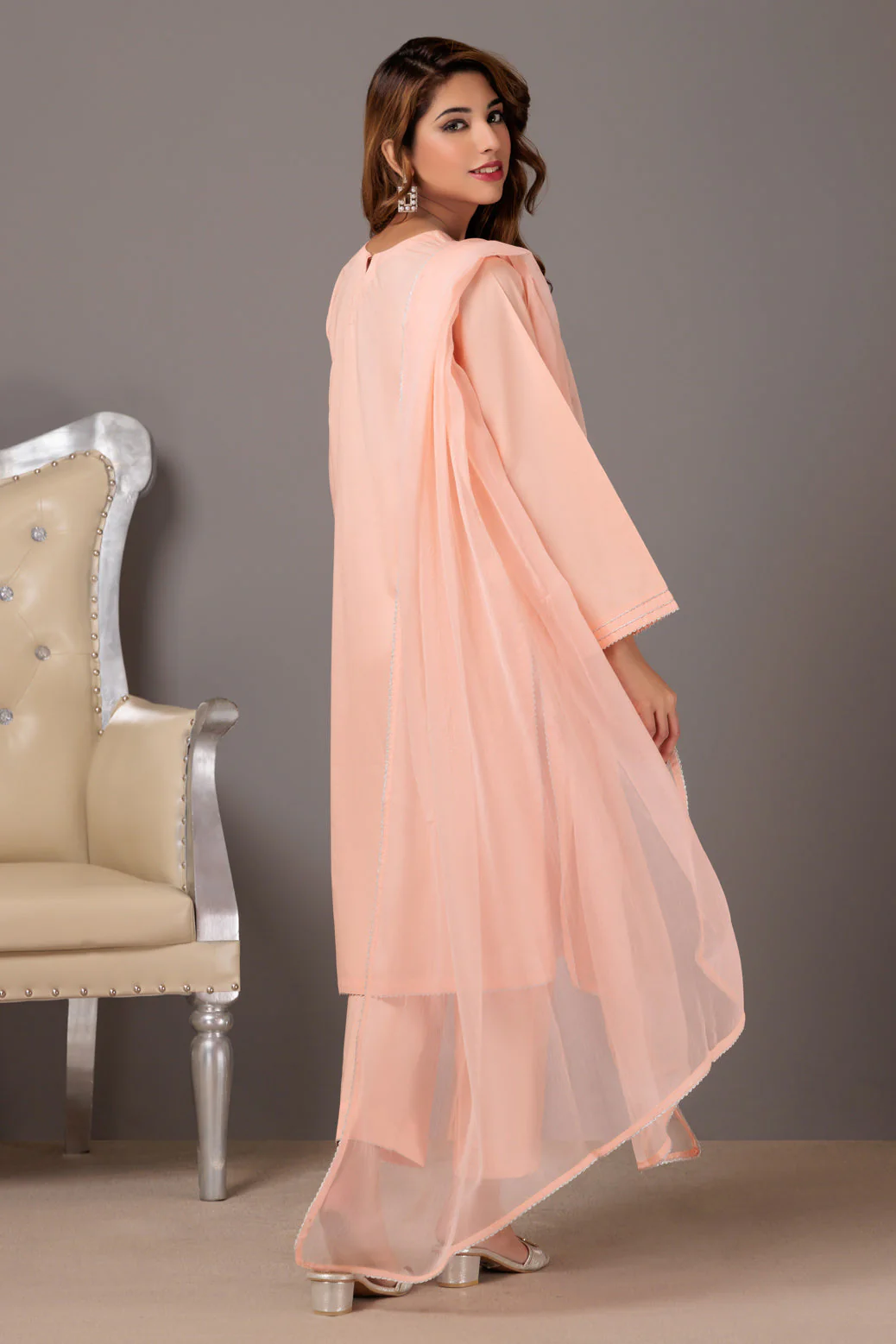 PEACH-CAMBRIC-3 PIECE (SHS233P04) - Image 5