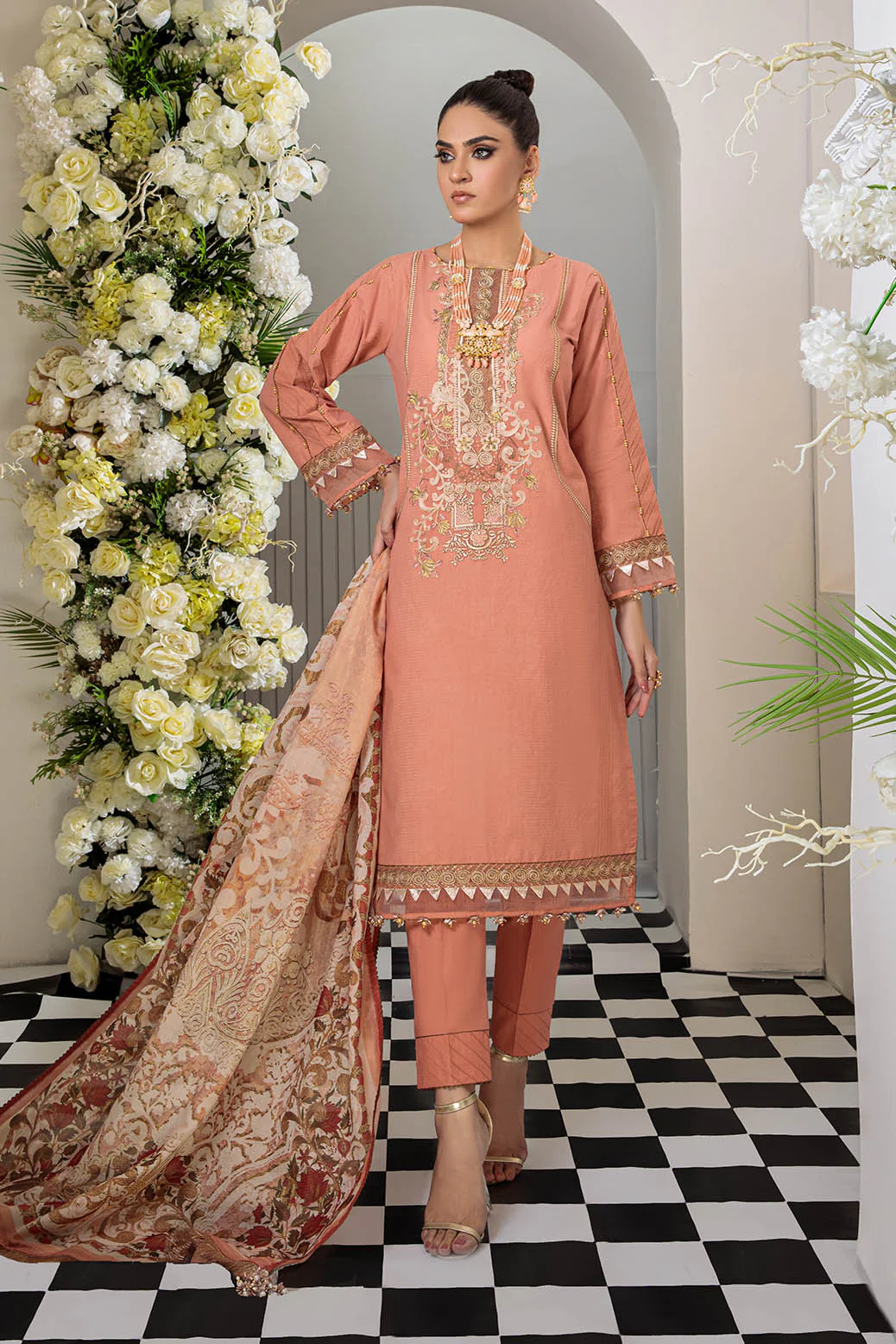PEACH-DYED-3 PIECE (ARNS223P02) - Image 2