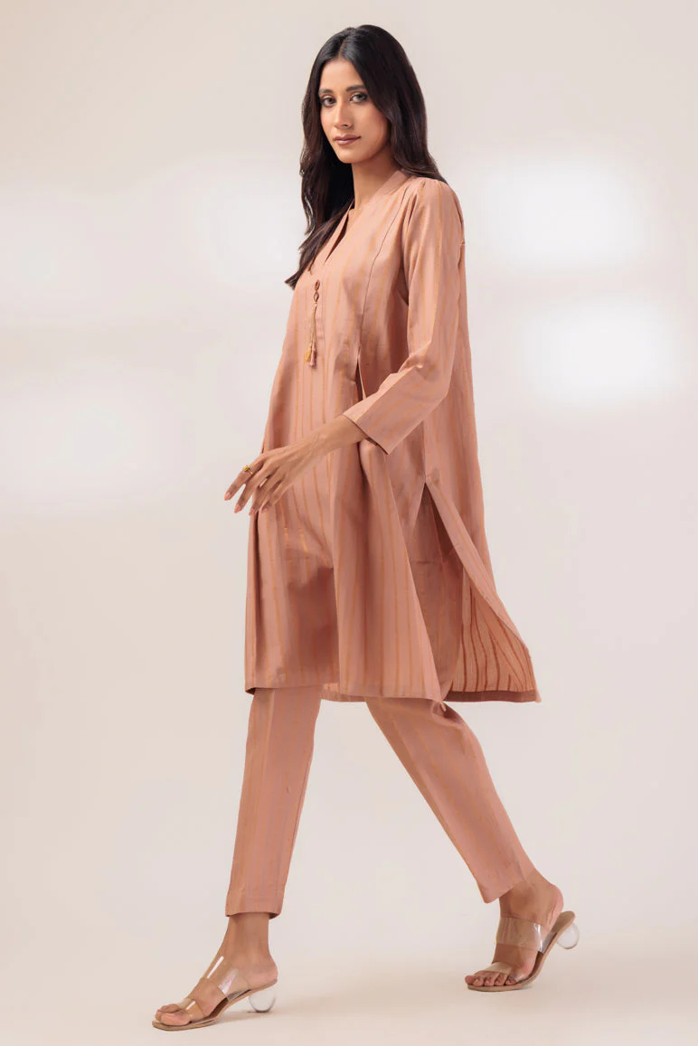 PEACH-DYED DOBBY-2 PIECE (PWS6232P48) - Image 3