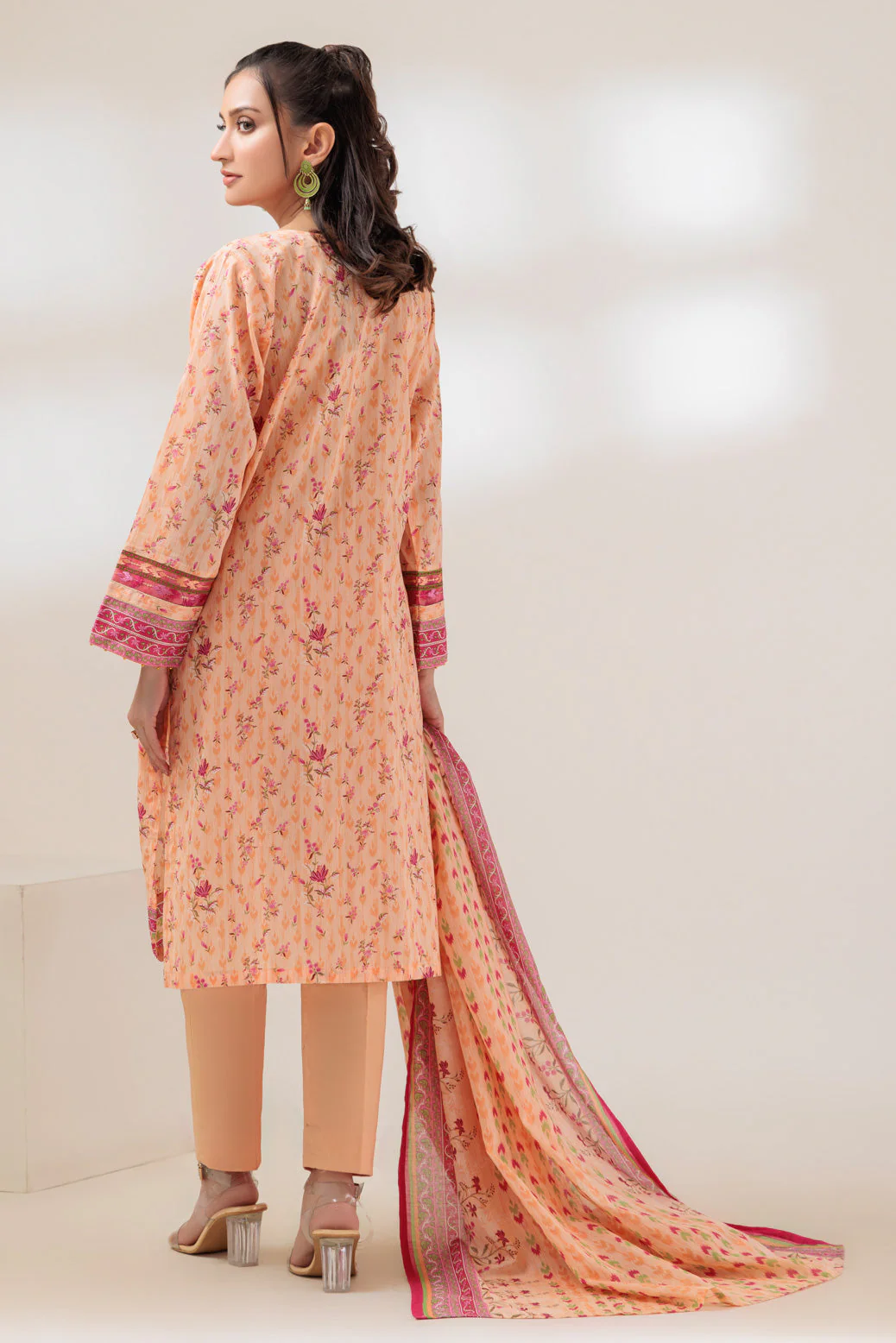 PEACH-LAWN-2 PIECE (SAS232P44) - Image 5