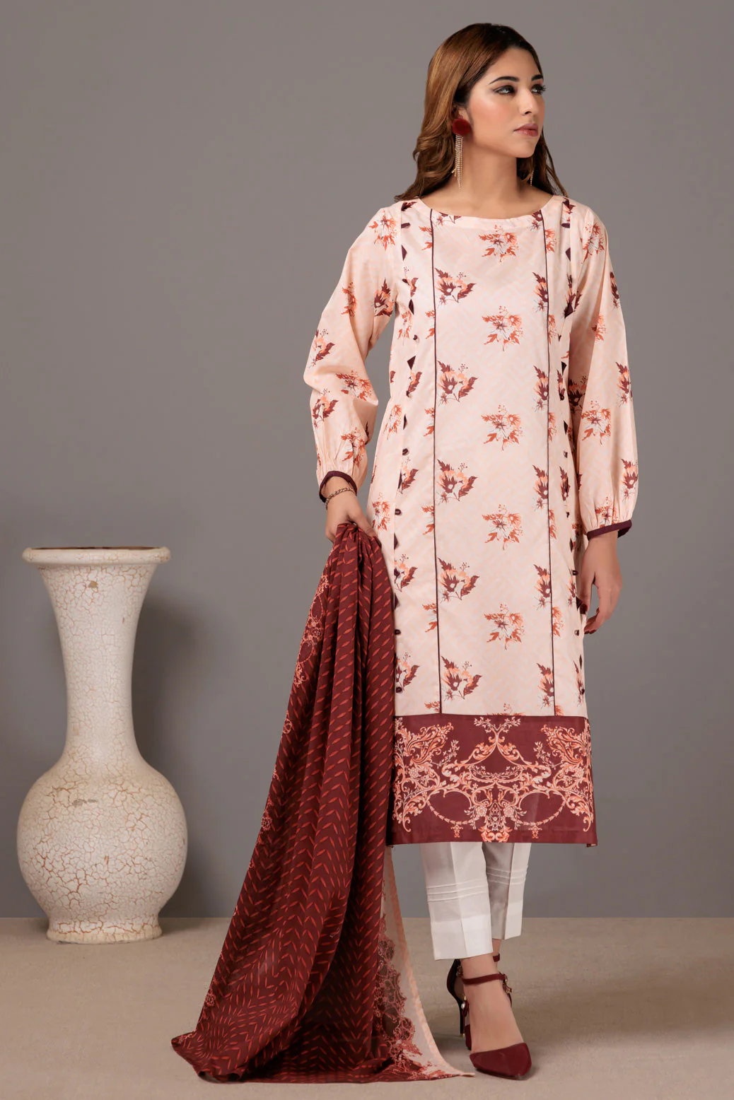 PEACH-LAWN-2 PIECE (SRS232P23) - Image 2