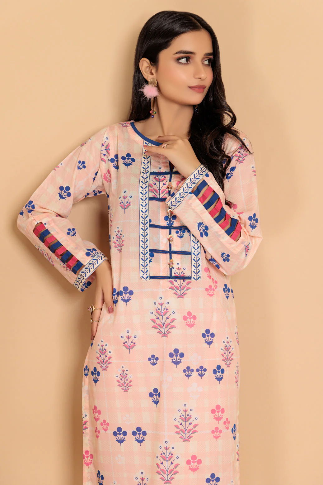 PEACH-LAWN-2 PIECE (SRS232P24) - Image 2