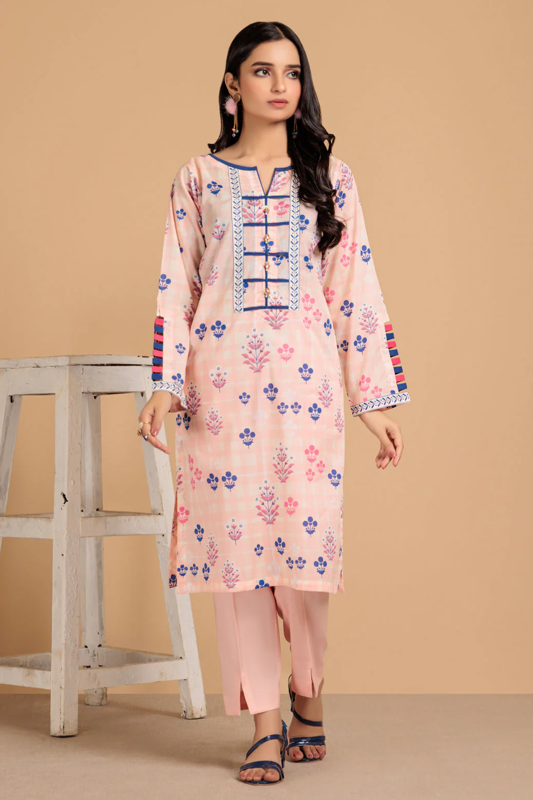 PEACH-LAWN-2 PIECE (SRS232P24) - Image 3
