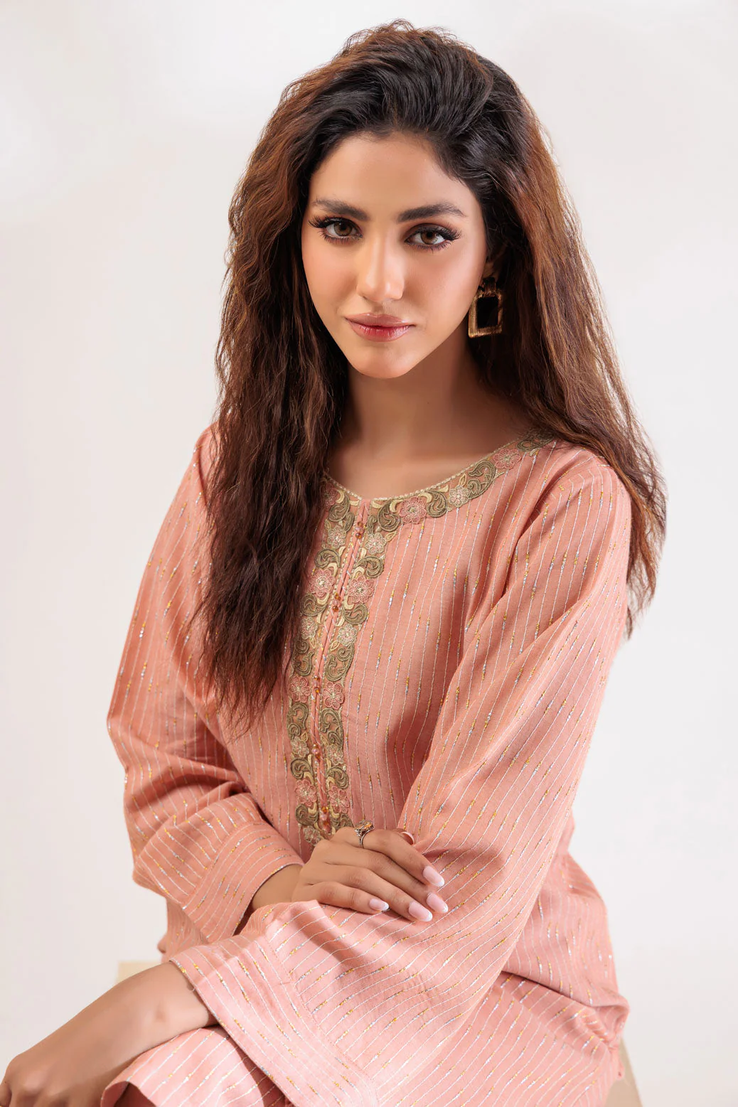 PEACH-LUREX-2 PIECE (SS6242P08) - Image 4