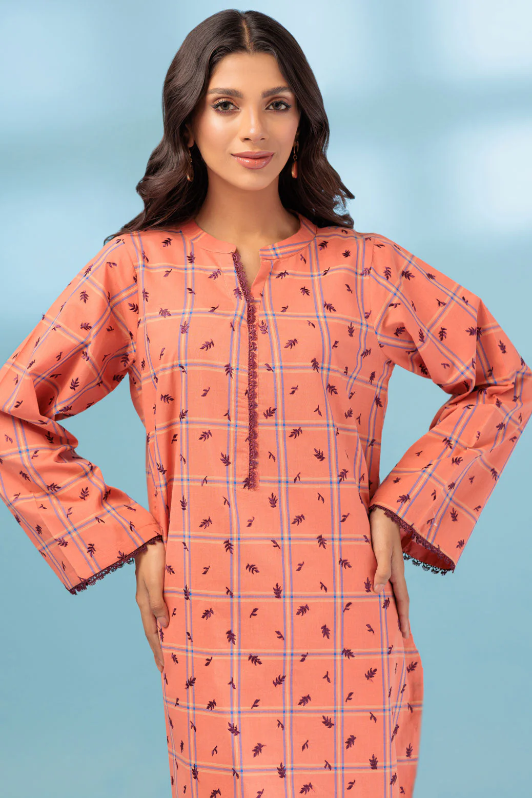 PEACH-YARN-2 PIECE (SRLS232P39) - Image 2