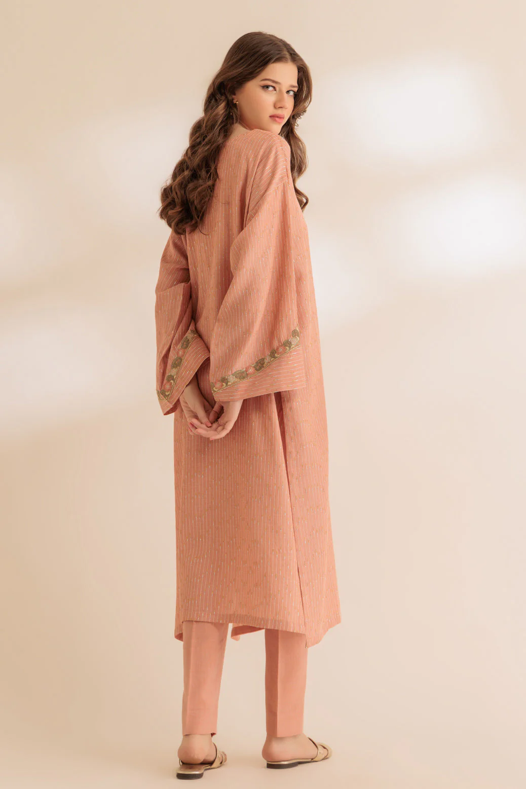 PEACH-YARN DYED-2 PIECE (SS6242P07) - Image 4
