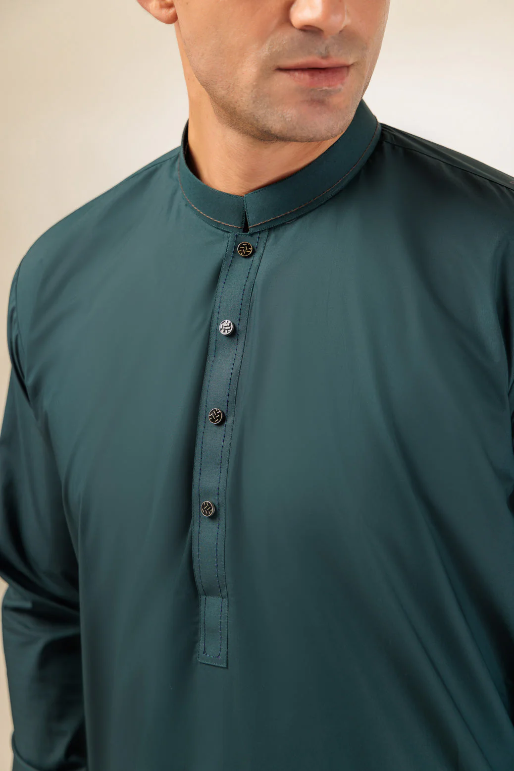 PEACOCK-BLENDED-SHALWAR SUIT - (GSBS24-018) - Image 2
