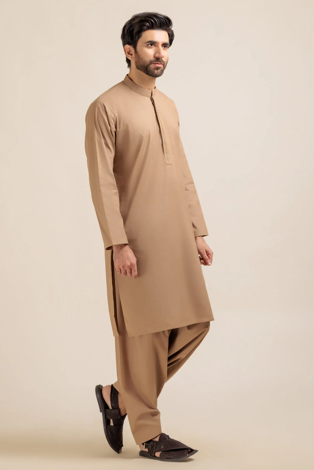 PEANUT-COTTON-KURTA SHALWAR - (KSRW23-010) - Image 5