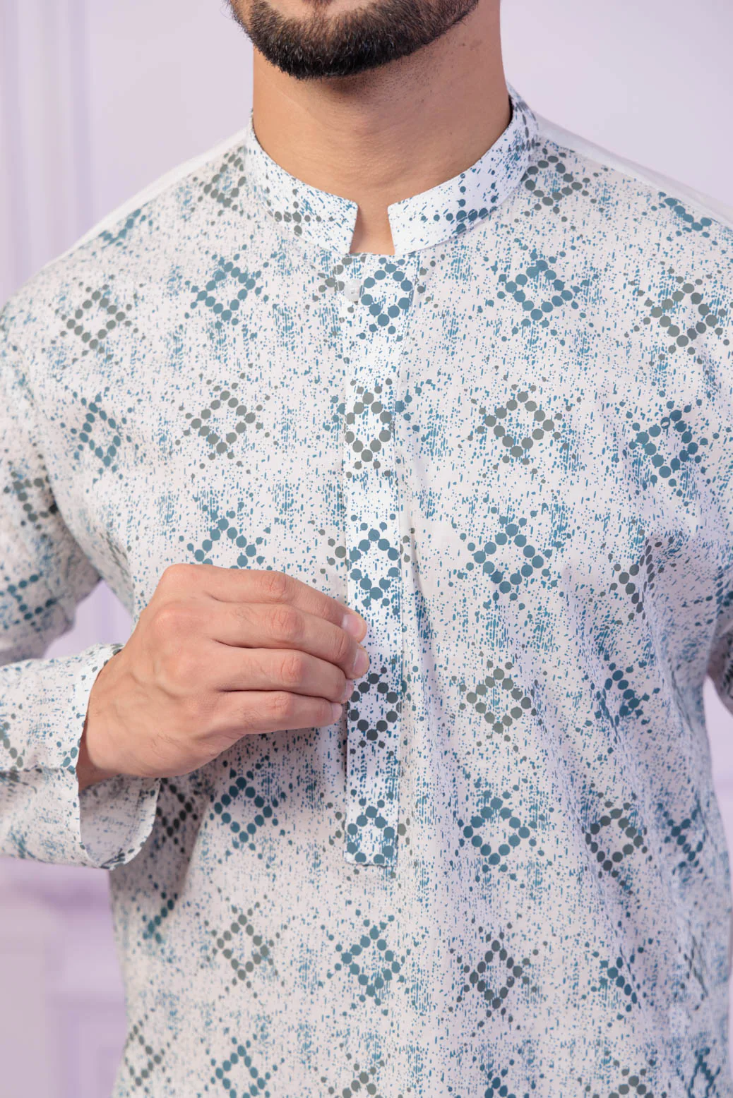 PEARL-BLENDED-KURTA TROUSER - (KSS24-013) - Image 2