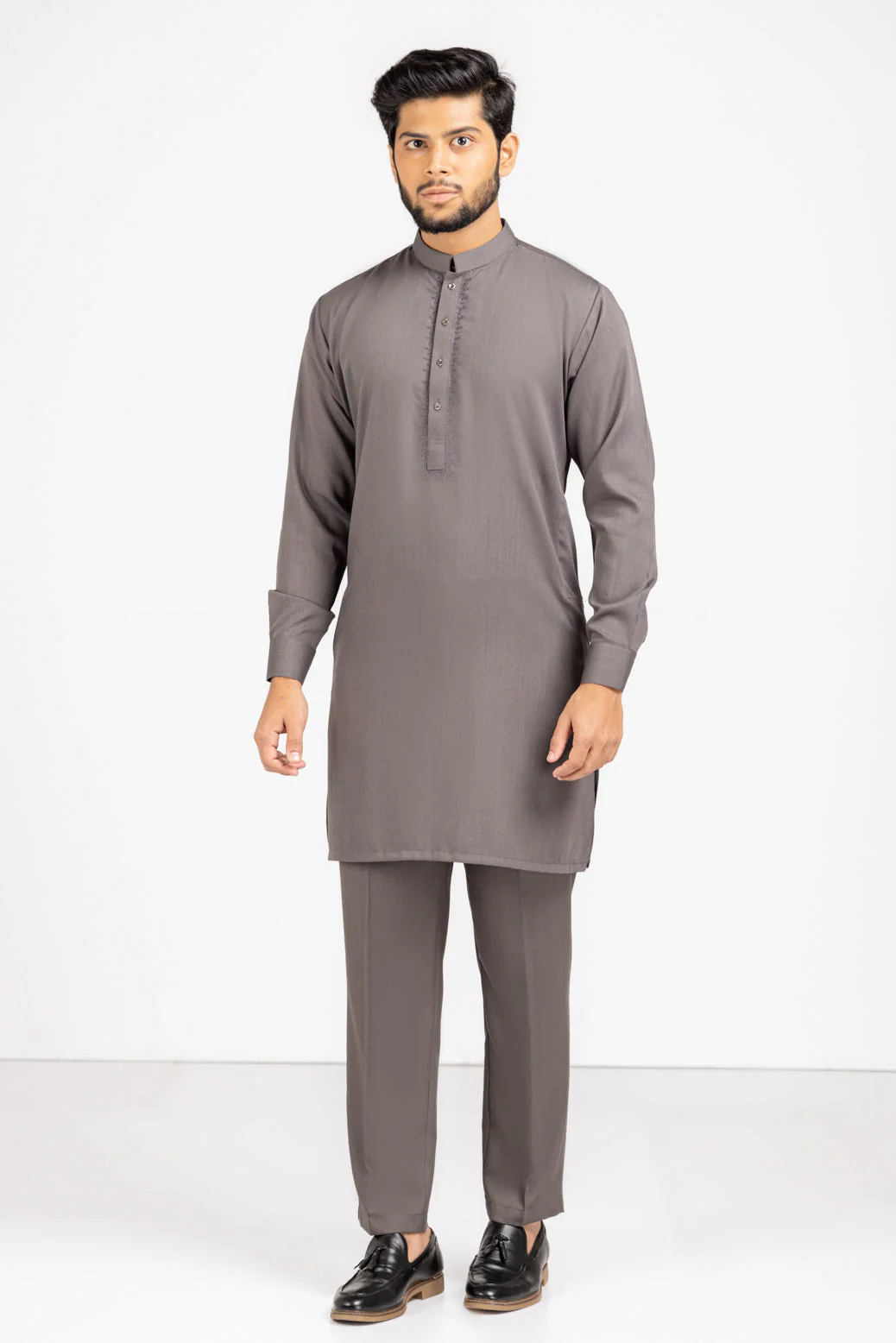 PIGEON-BLENDED-KURTA PAJAMA TROUSER (KSW22-007) - Image 4