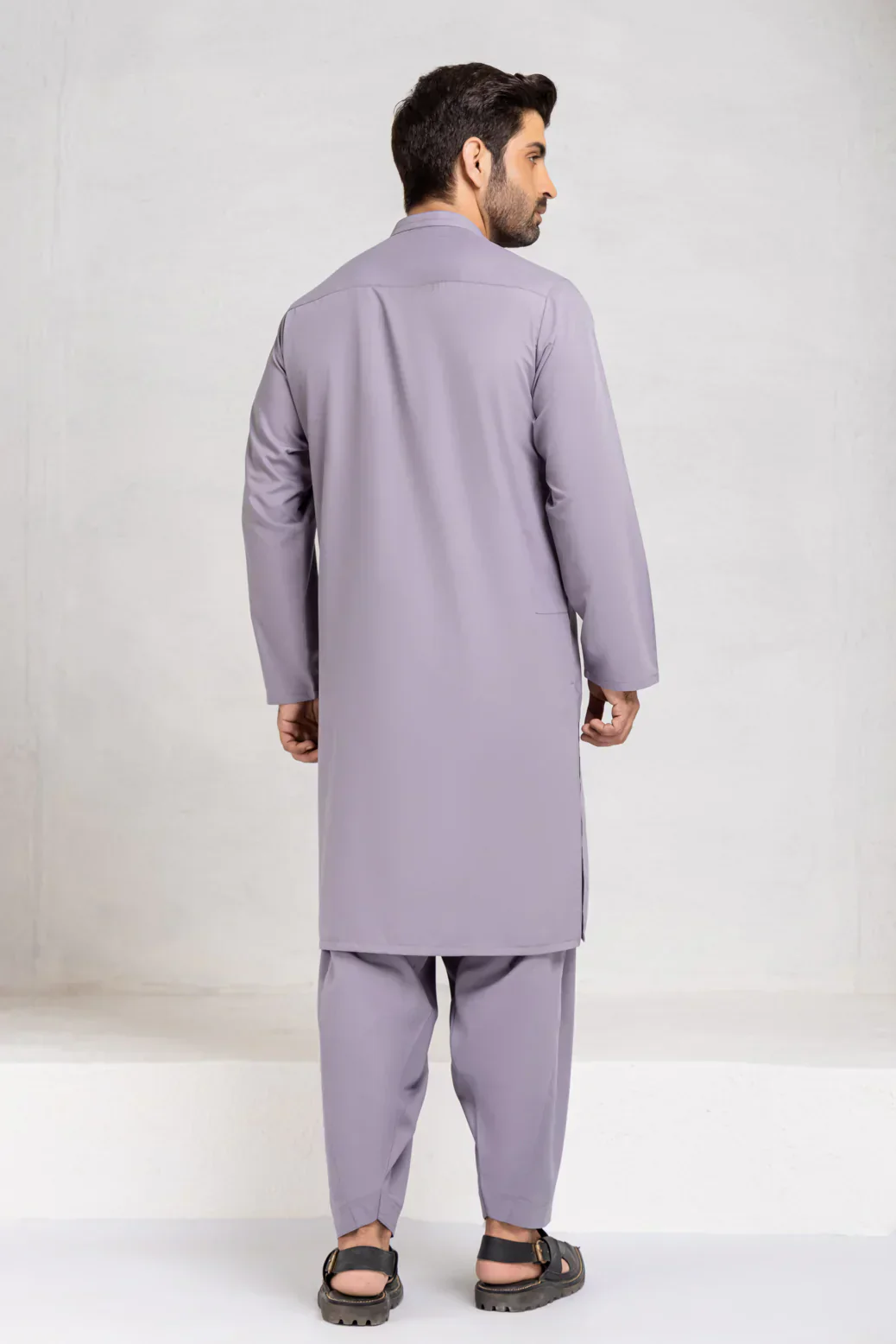 PIGEON-BLENDED-KURTA SHALWAR (KSRS23-001) - Image 2