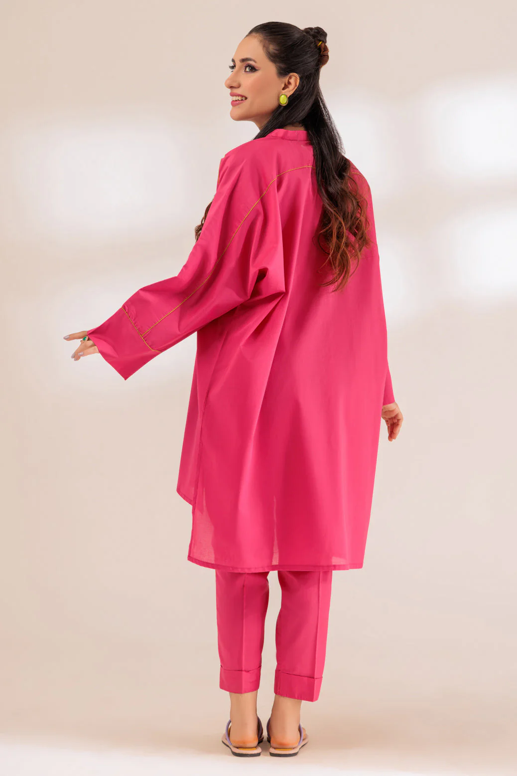 PINK-CAMBRIC-2 PIECE (BSAK232P02) - Image 2