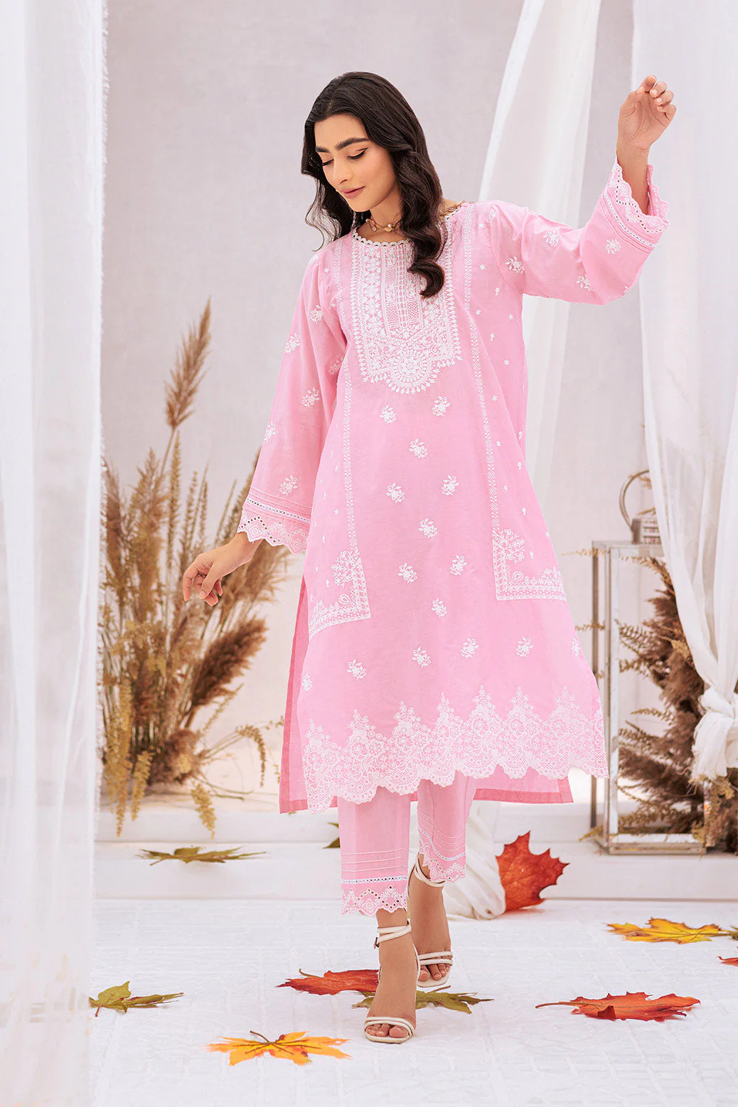 PINK-CAMBRIC-2 PIECE (BSHS232P03) - Image 2