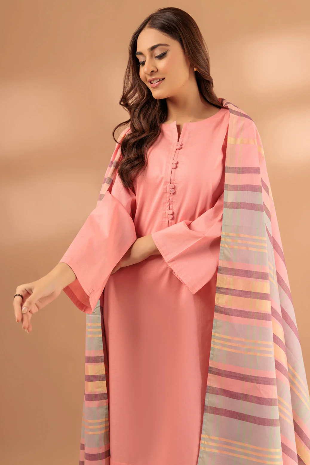PINK-CAMBRIC-2 PIECE (SS2242P04) - Image 2