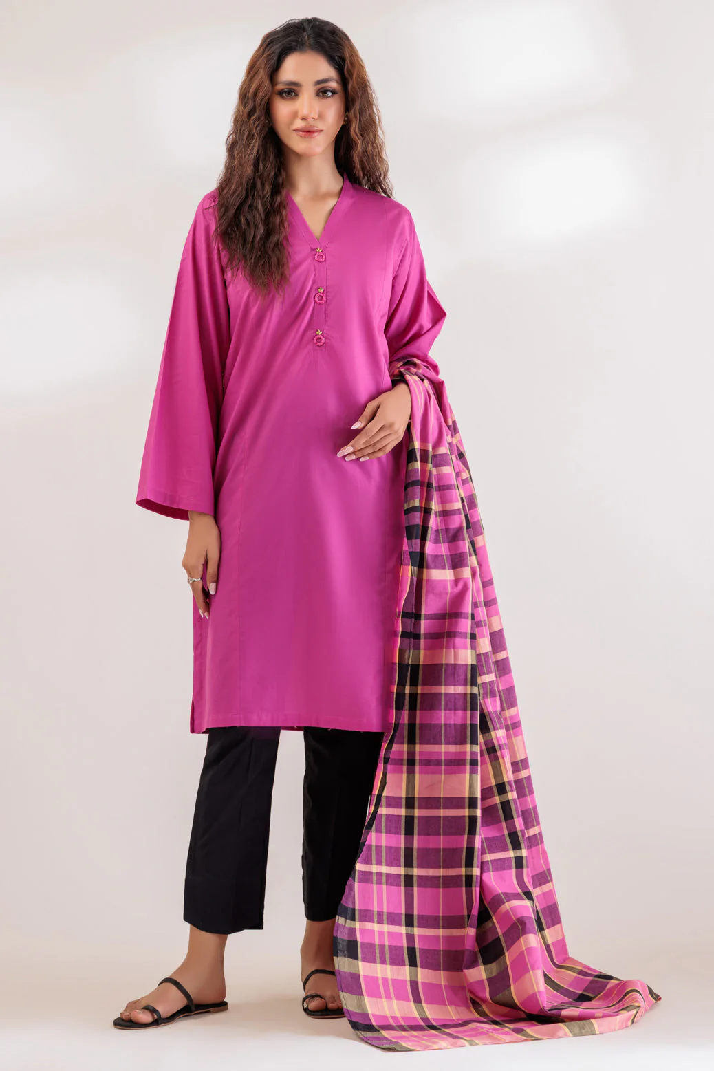 PINK-CAMBRIC-2 PIECE (SS2242P06) - Image 3
