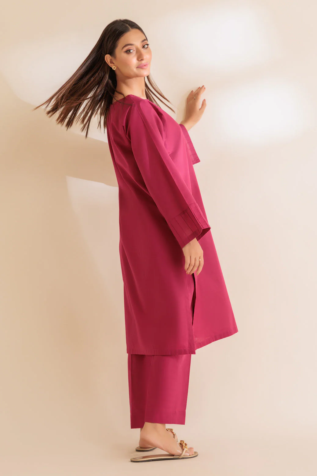 PINK-CAMBRIC-2 PIECE (SS2242P07) - Image 5