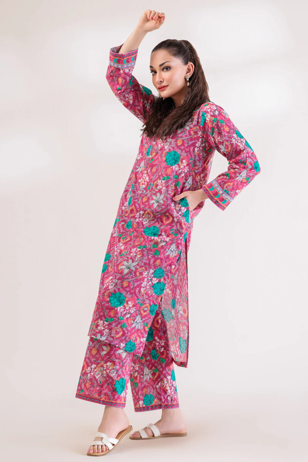 PINK-CAMBRIC-2 PIECE (SS6242P31) - Image 3