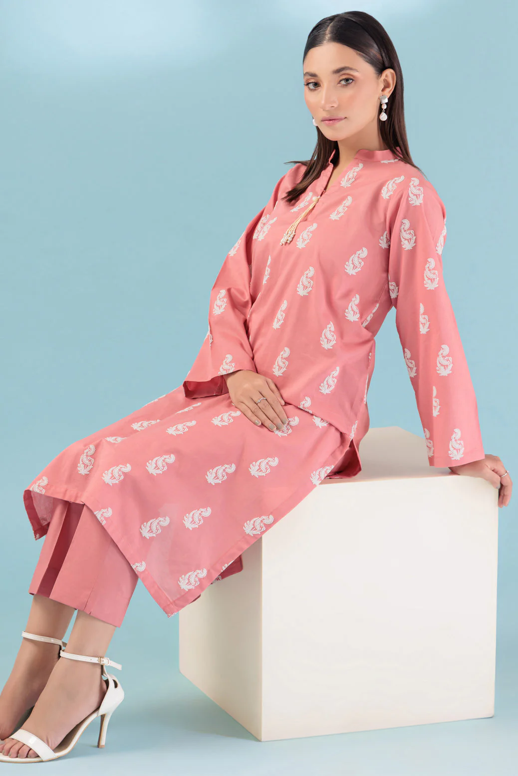 PINK-CAMBRIC-2 PIECE (WS6232P09) - Image 2