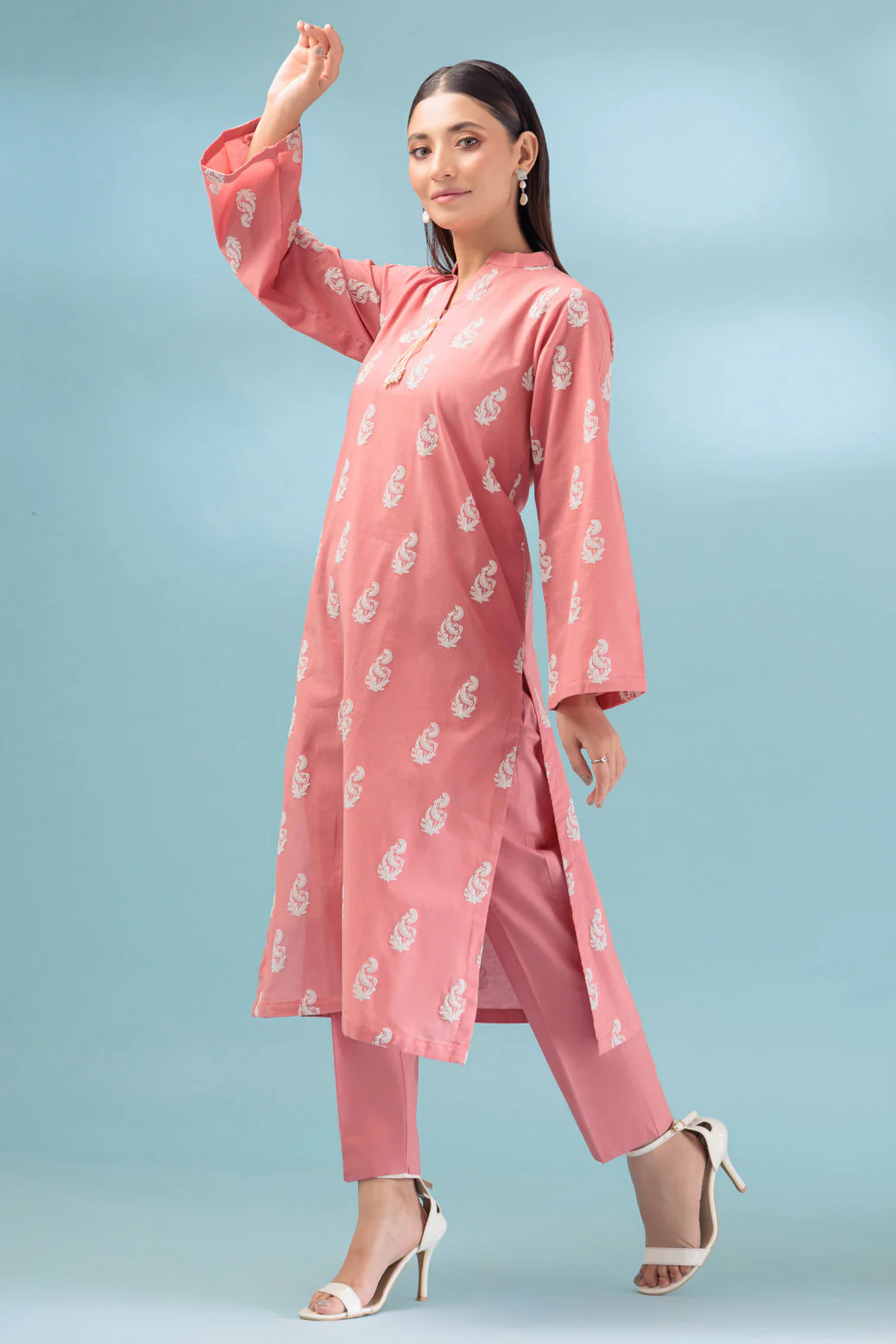 PINK-CAMBRIC-2 PIECE (WS6232P09) - Image 3