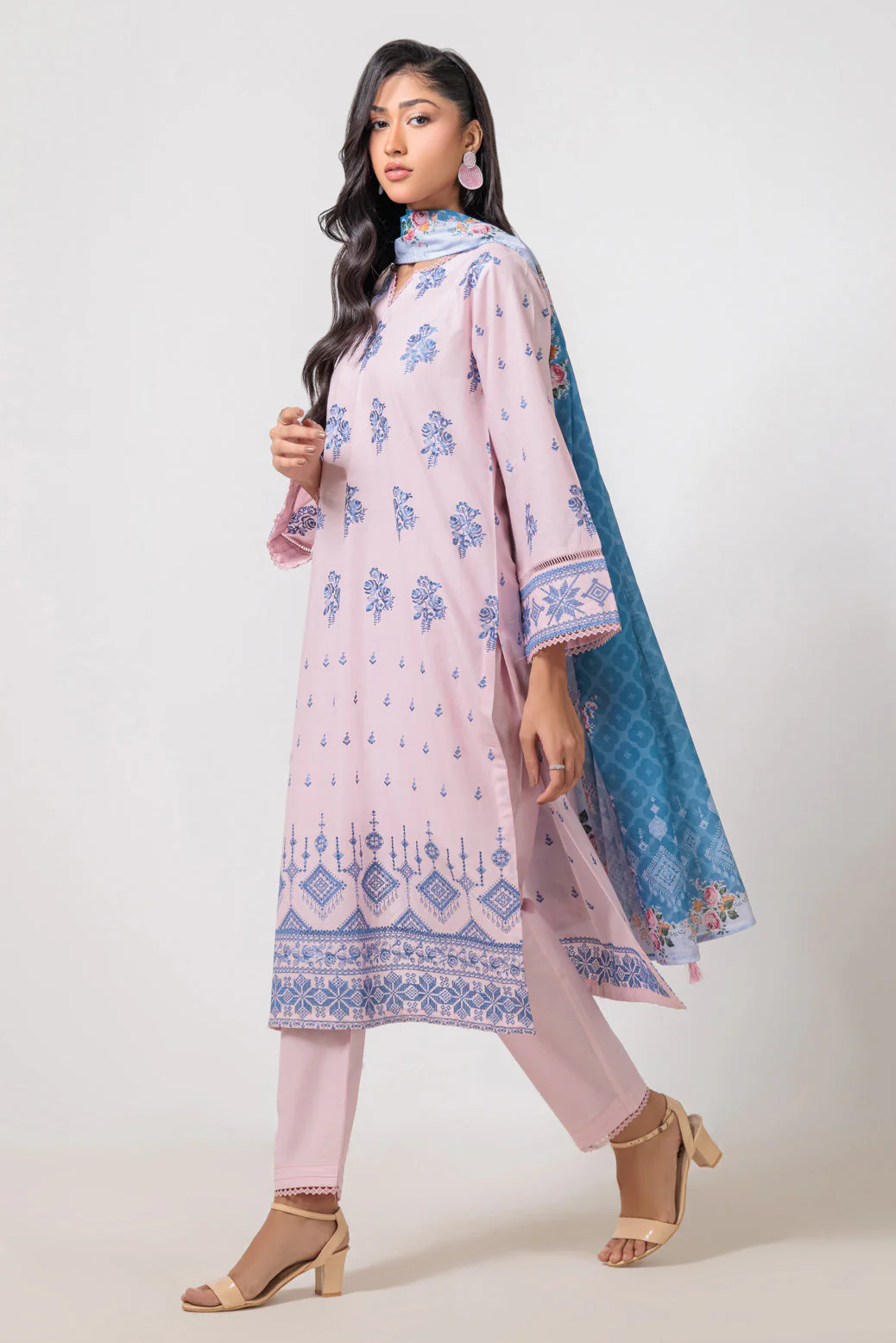 PINK-CAMBRIC-3 PIECE (BPS6243P04) - Image 3