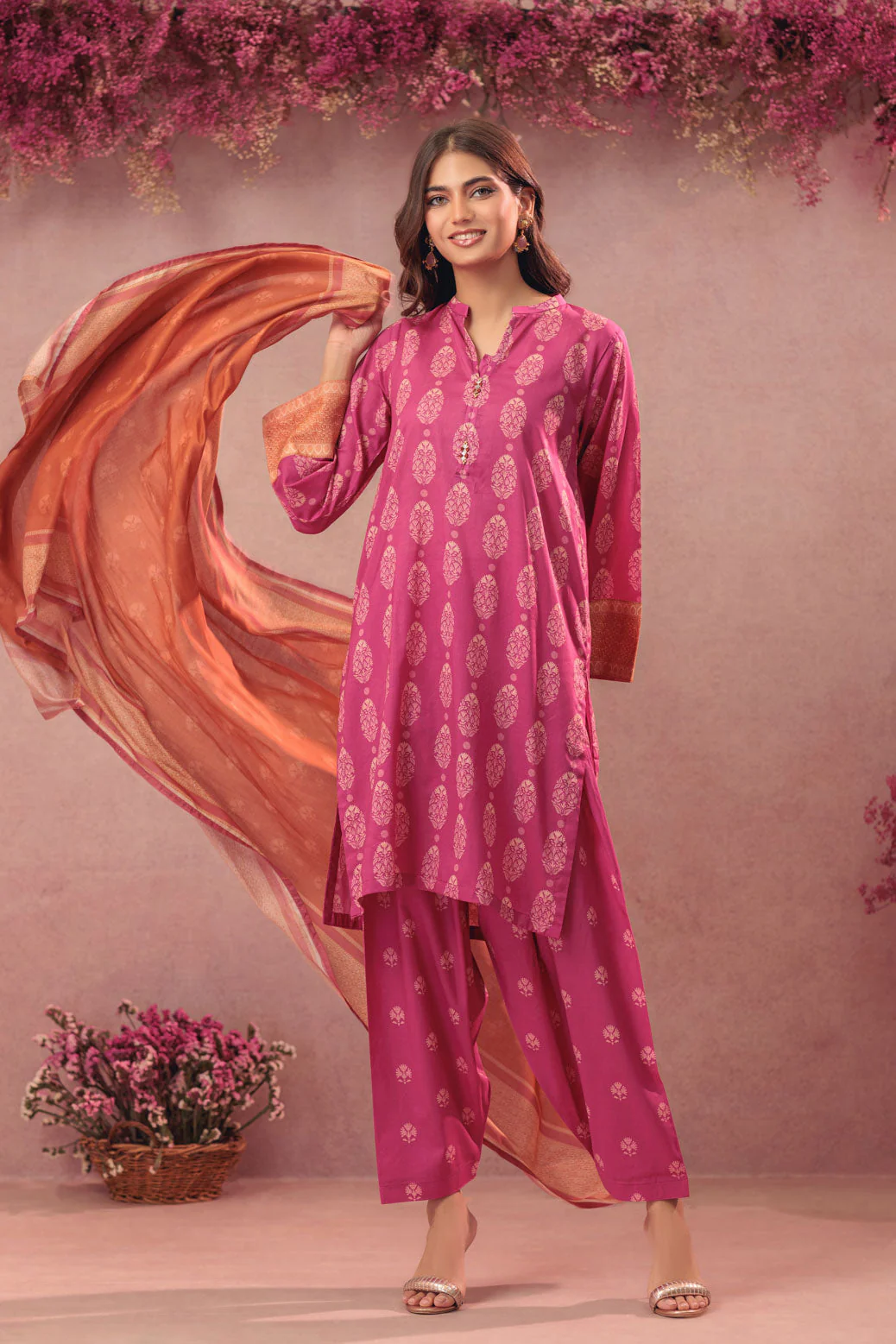 PINK-CAMBRIC-3 PIECE (BPS6243P19) - Image 4