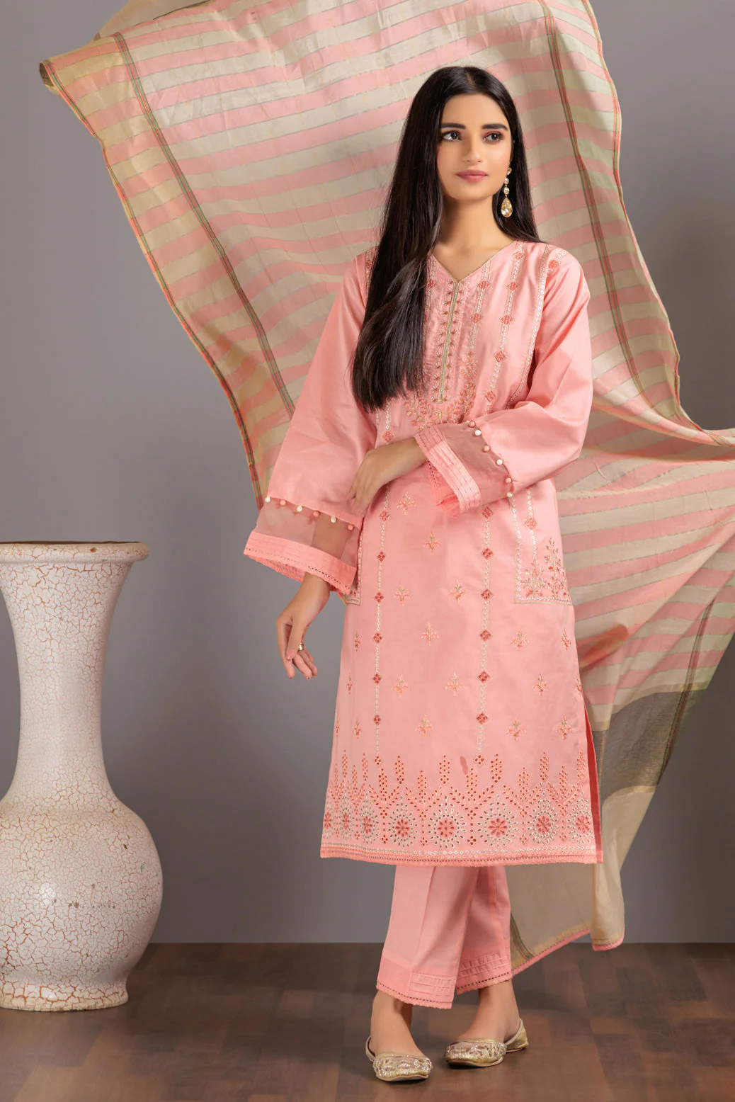 PINK-CAMBRIC-3 PIECE (BS223PH02) - Image 4